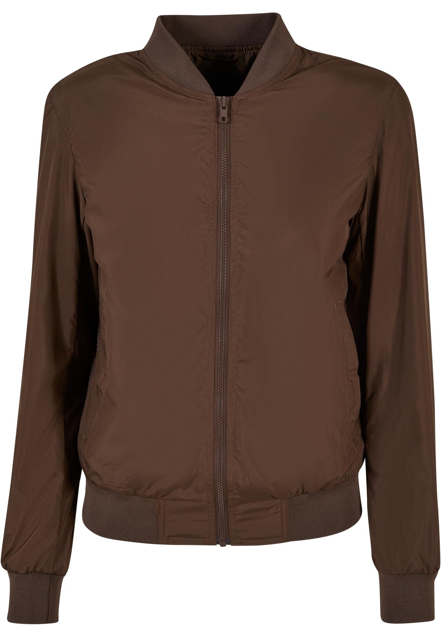 URBAN CLASSICS Outdoorjacke Damen Ladies Bomber (1-St) Jacket brown Light