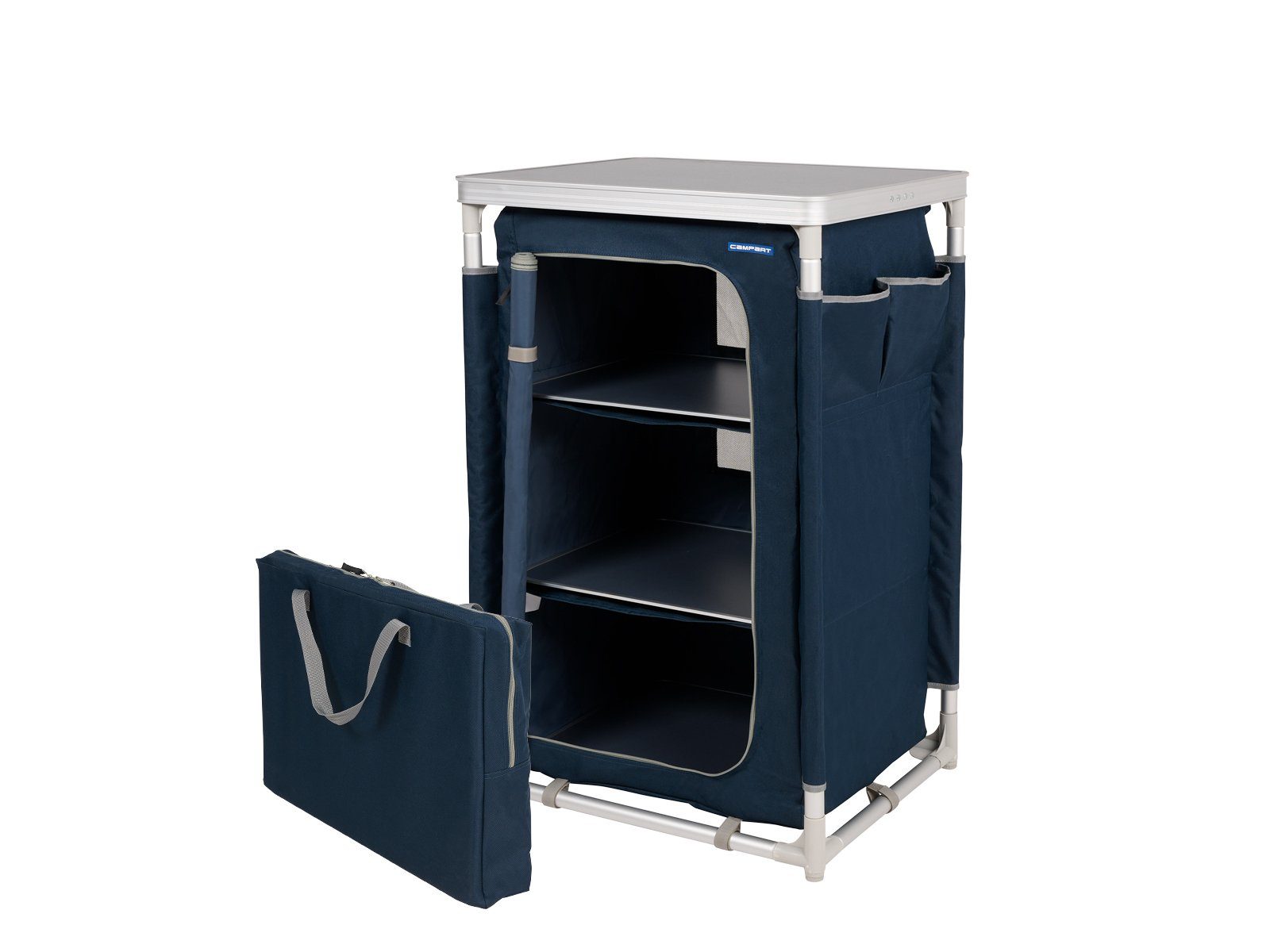 Campart Stoffschrank Faltschrank kleiner schmaler Outdoor-Schrank günstig online kaufen