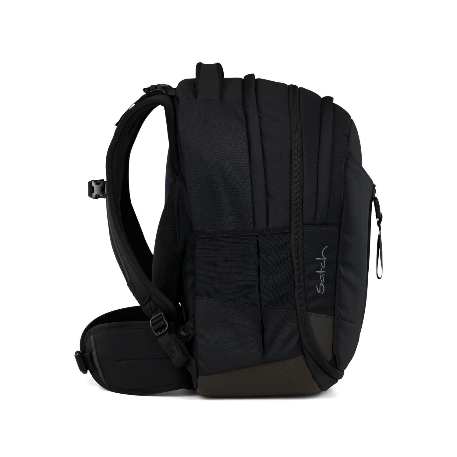 Satch Schulranzen Schulrucksack-Set MATCH Blackjack 3-teilig (3-teilig), Schulranzen, ergonomisch, 30 + 5 Liter – Bild 4 von 5