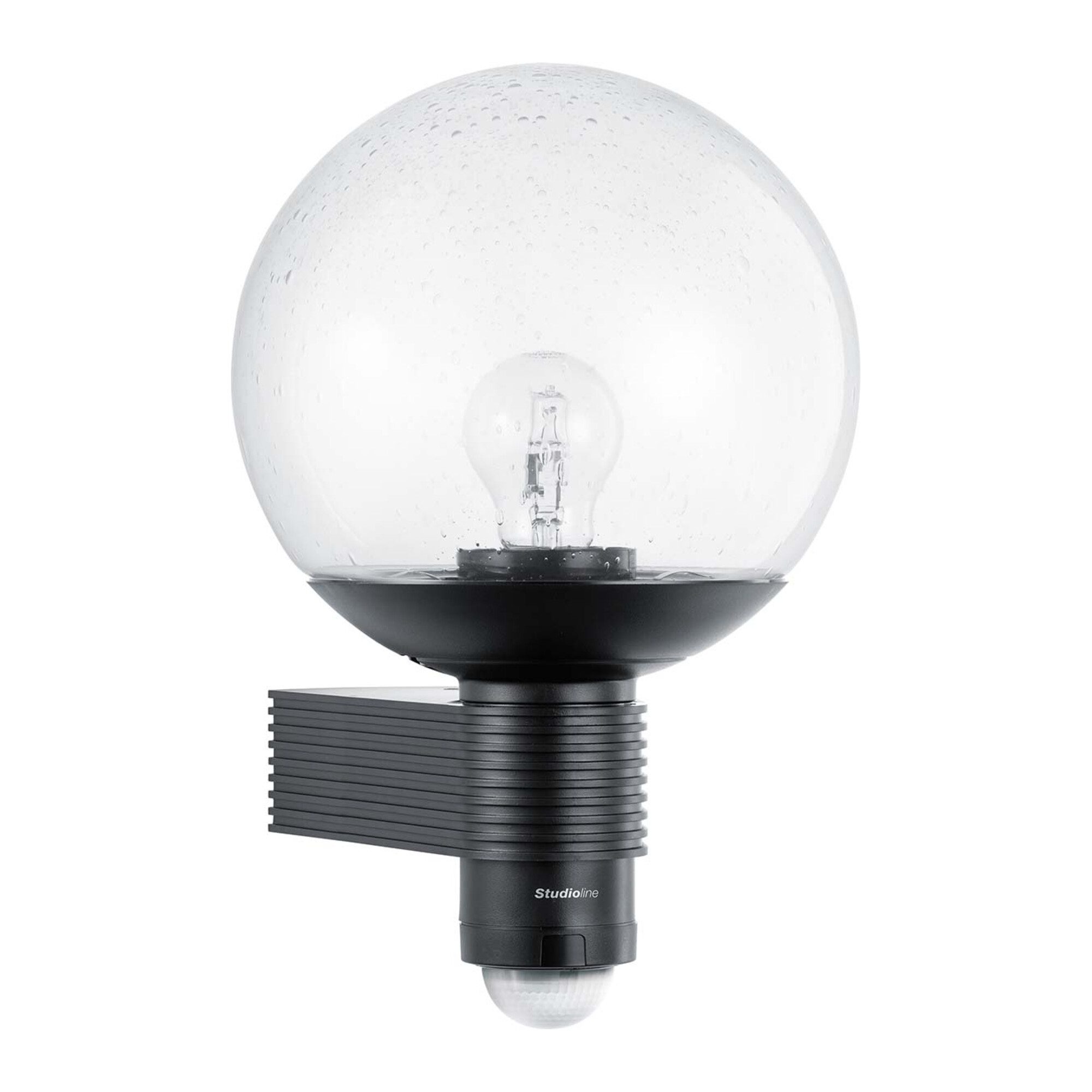 steinel Außen-Wandleuchte Steinel Sensor-Leuchte 60W IP44 230-240V L 400 S sw