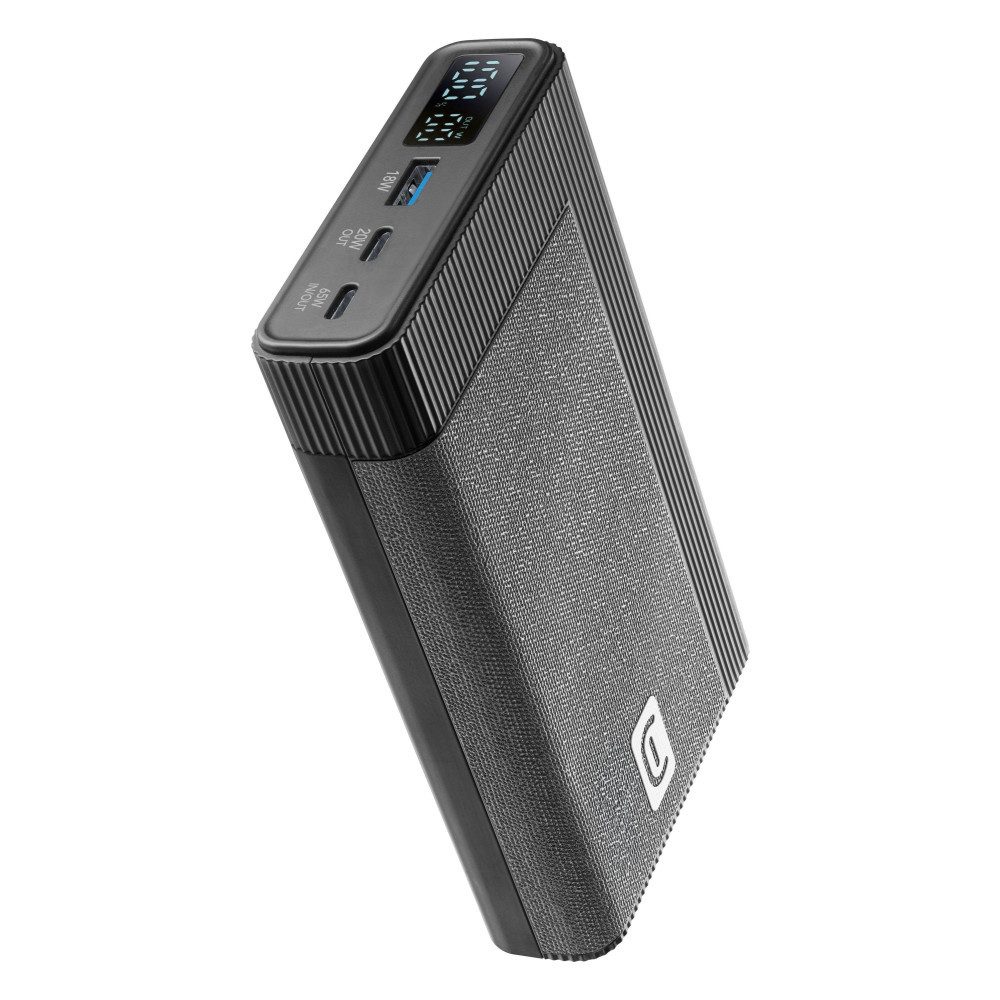 Cellularline Power Bank ROCKET 20000 Black (60803) Solar Powerbank