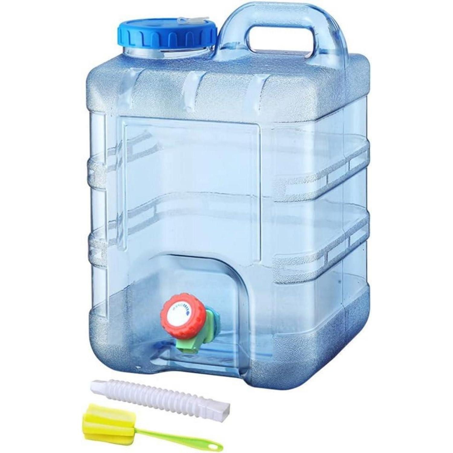 LuxusKollektion Wassertank Wasserkanister BPAfrei Hahn Schraubdeckel Griff Camping Upgrade 20L