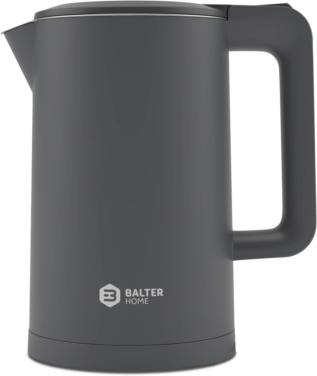 Balter Wasserkocher leistungsstarker Teekocher mit One-Touch Öffnung, 1.7 l, 2200,00 W, kabelloser Wasserkocher, BPA frei