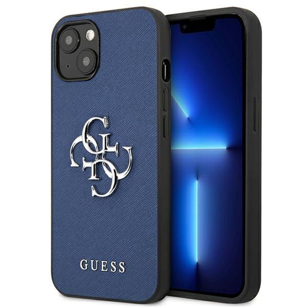 Guess Handyhülle Guess GUHCP13MSA4GSBL iPhone 13 6.1 blau / blau Ha