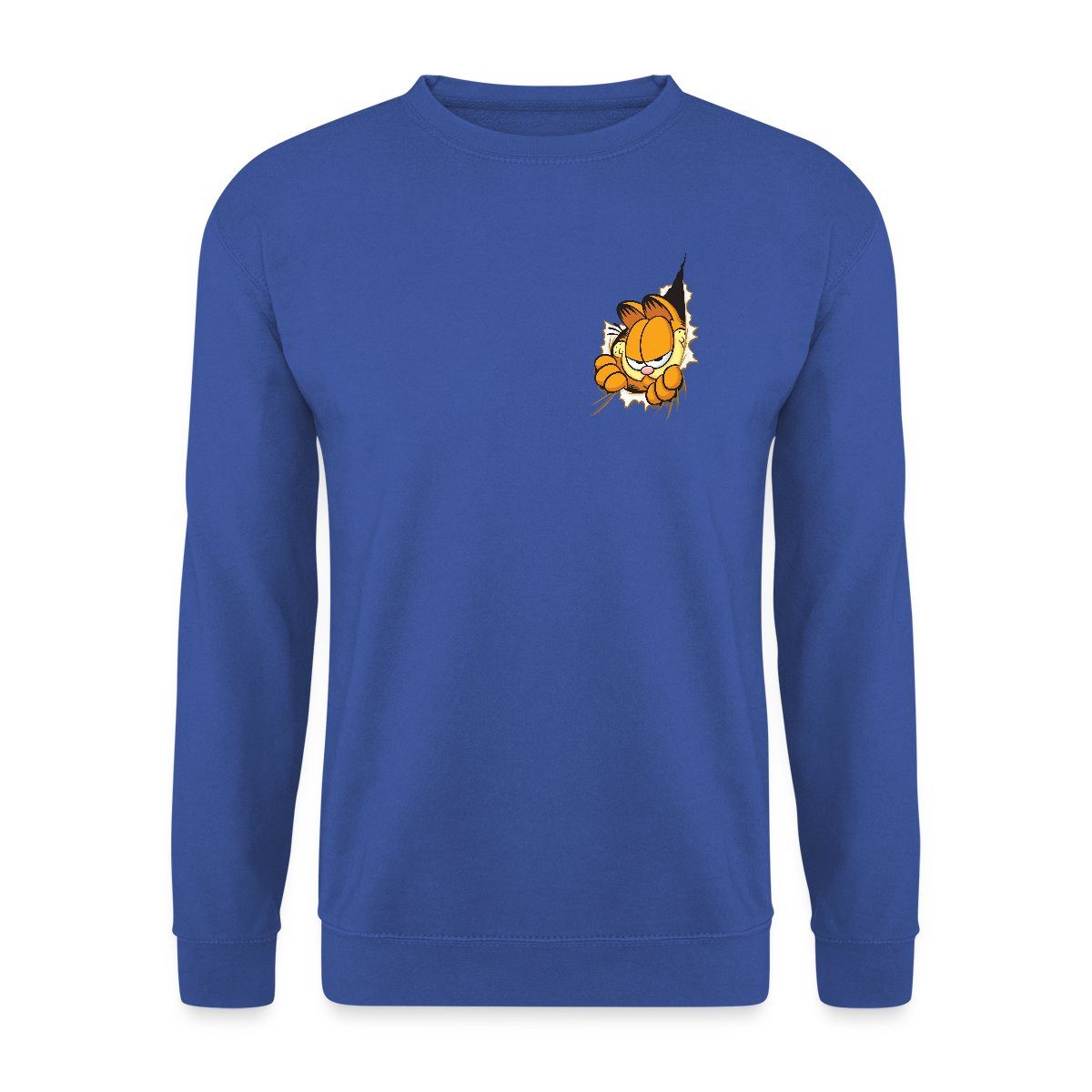 Sweatshirt Garfield Hier Ist Garfield Unisex Pullover
