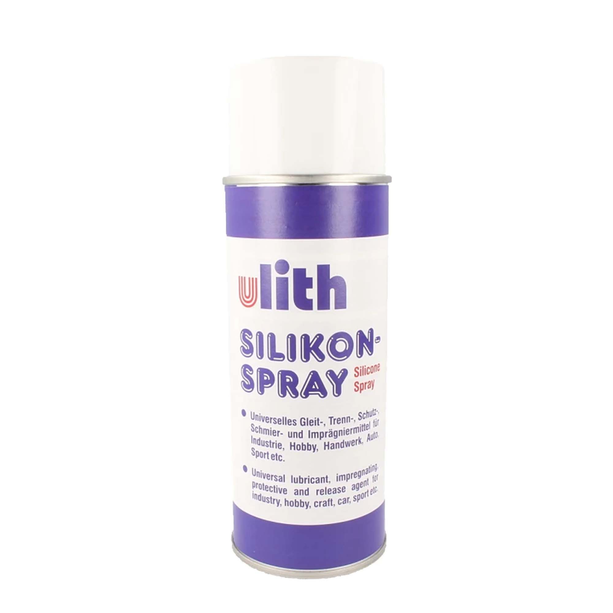 Ulith Multifunktionsöl Silikonspray 400 ml Sprühdose (Gleit-Trenn,-Schmier,- und Schutzspray)