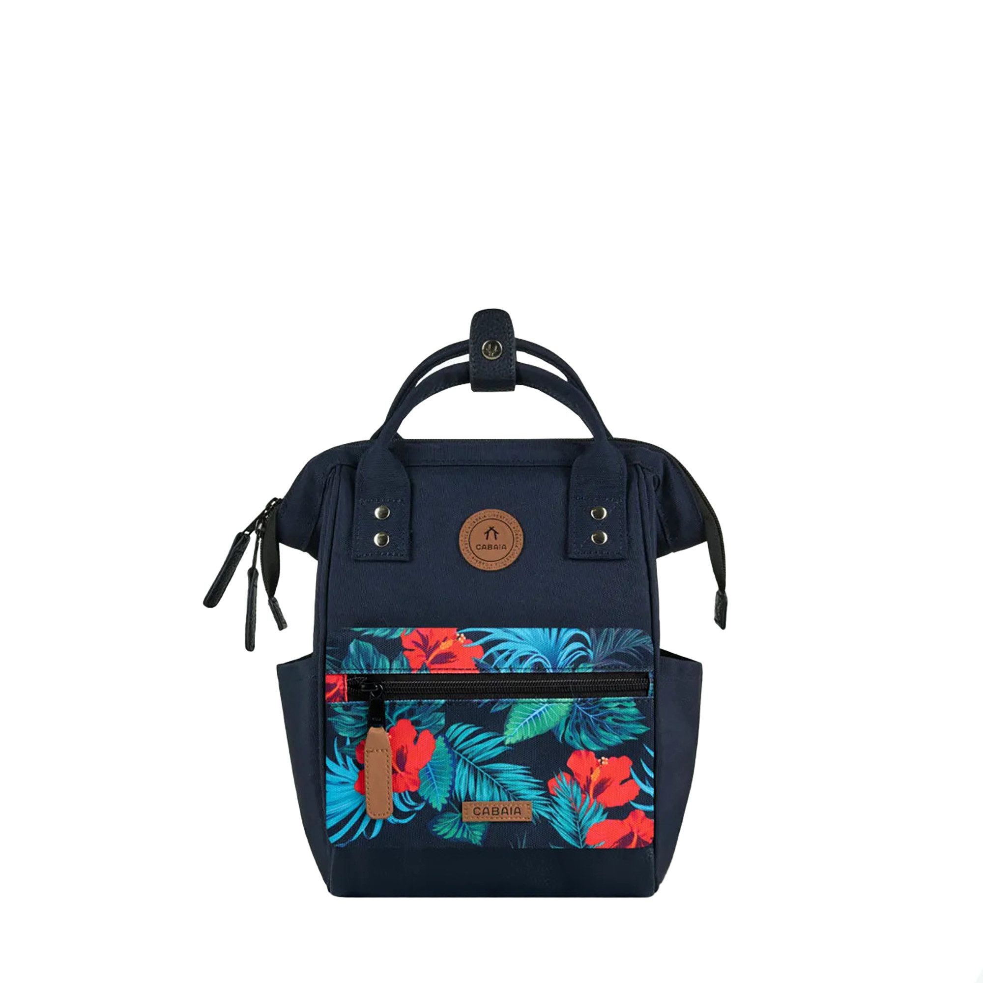 CABAIA Rucksack XS Reykjavik (Set, inkl. 2 auswechselbaren Vordertaschen), Tagesrucksack mit austauschbaren Vordertaschen