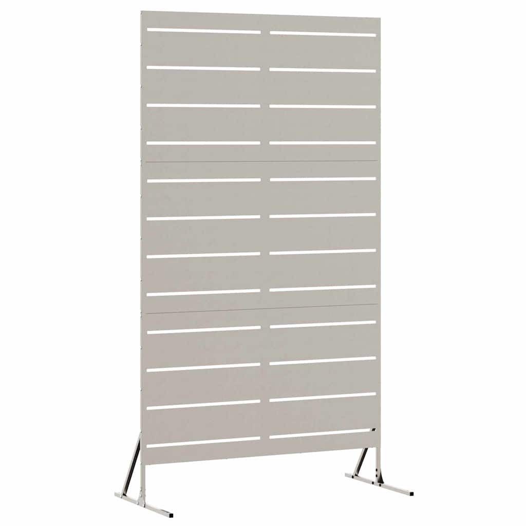 vidaXL Seitenmarkise 100 x 50 x 180 cm Sichtschutz 180 cm Wetterstahl