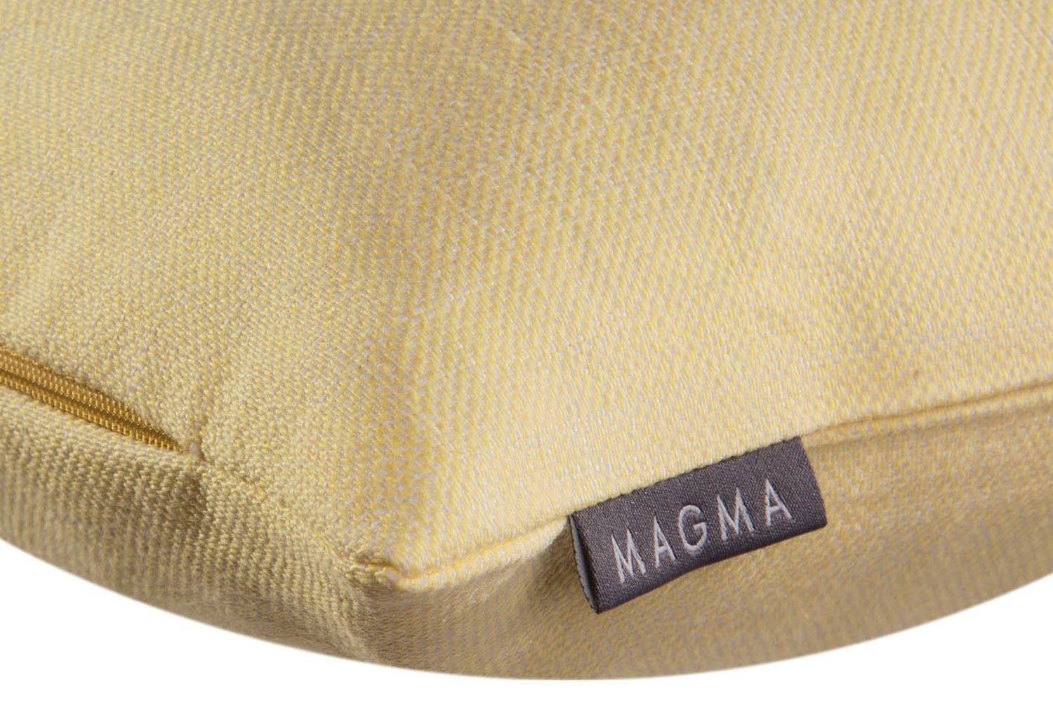 cm, Baumwolle, Magma 40 Gelb, RIVA, Heimtex (1 Stück) Muster, 40 x Kissenhülle