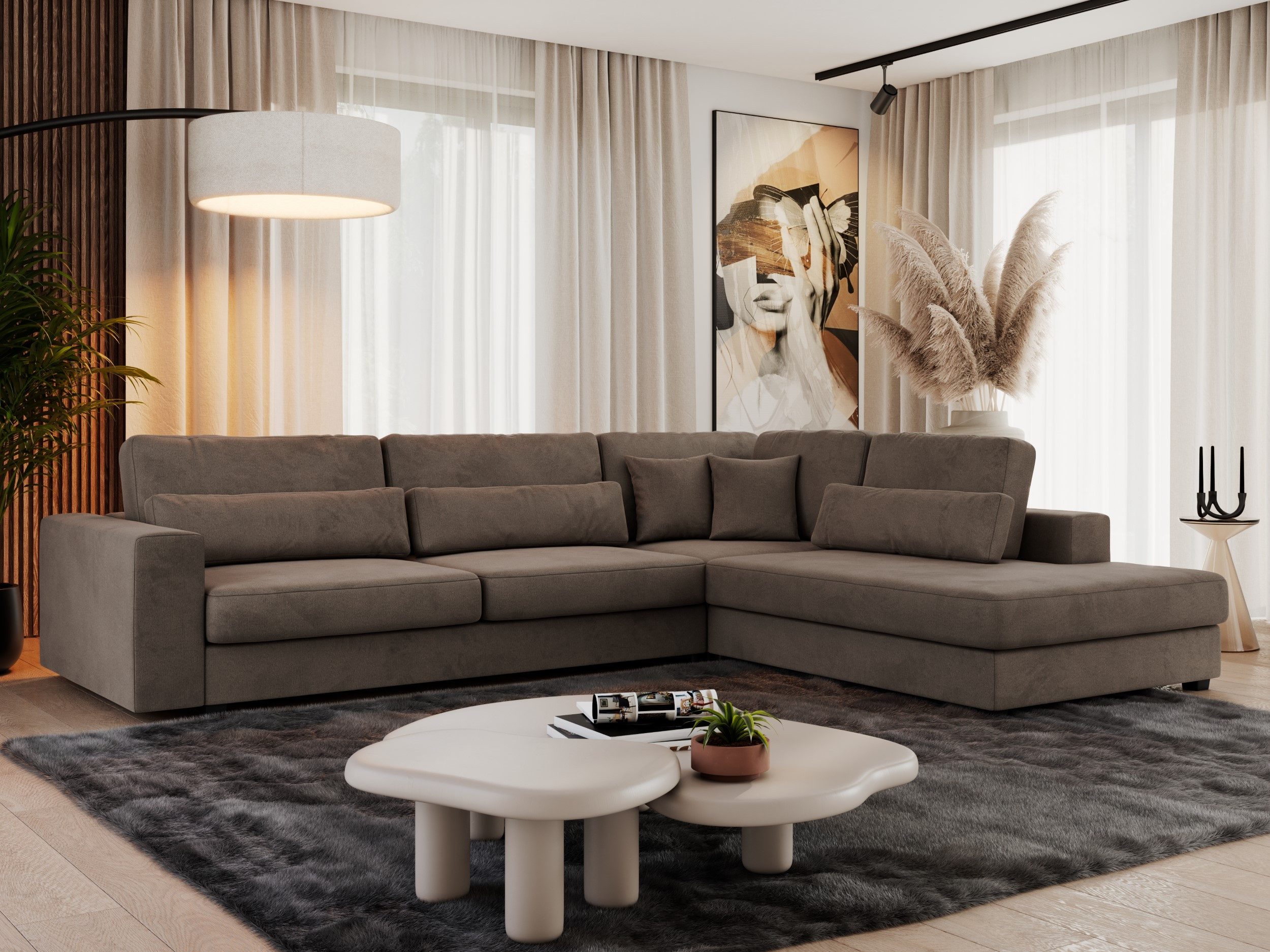 MKS MÖBEL Ecksofa SAVONA, Set, Ecksofa günstig online kaufen