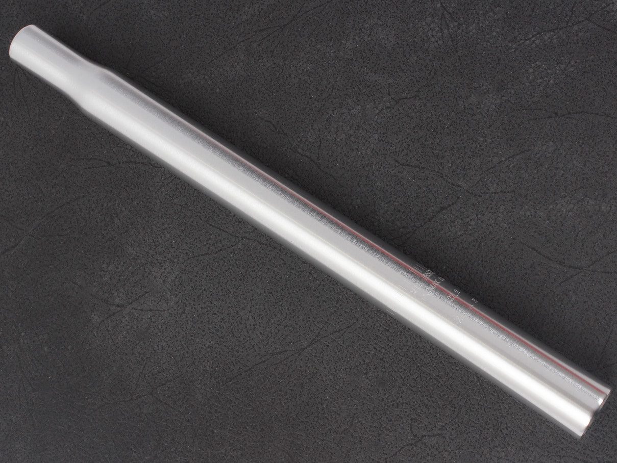 KHEbikes Fahrradsattel KHE PRISM BMX Sattelstange 27,2x330mm Alu Silber