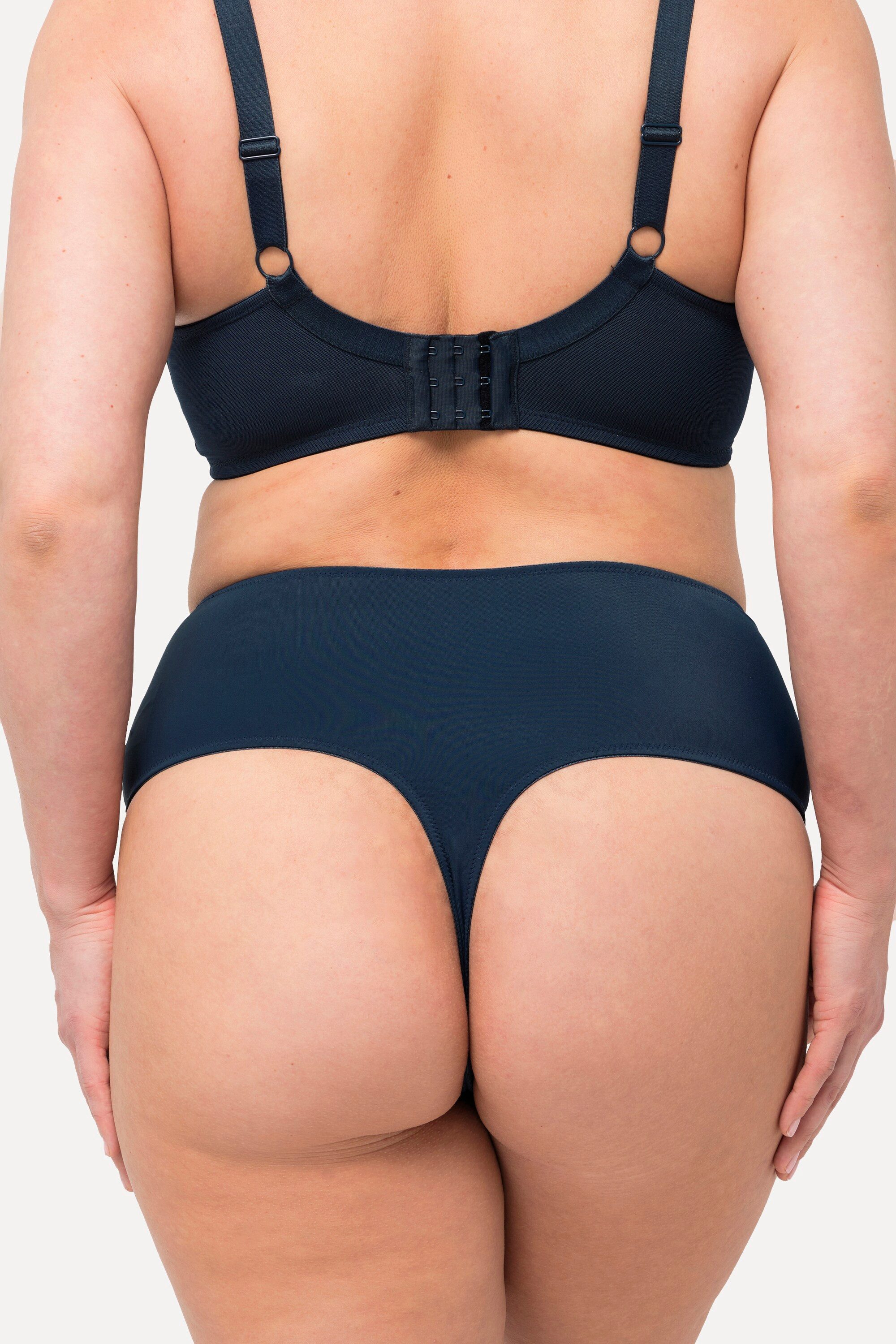 Ulla Popken Slip TruYou Stringpanty Spitze Mikrofaser
