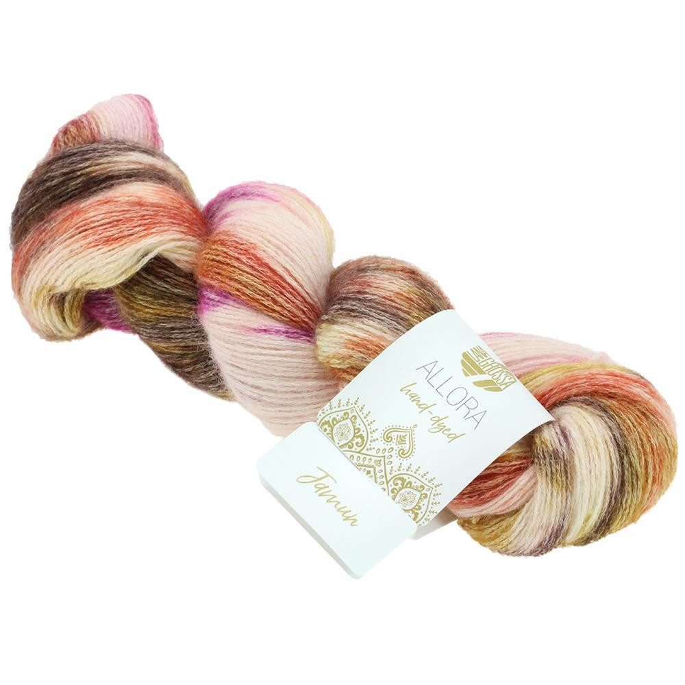 LANA GROSSA Allora Hand-Dyed Häkelwolle, 300 m