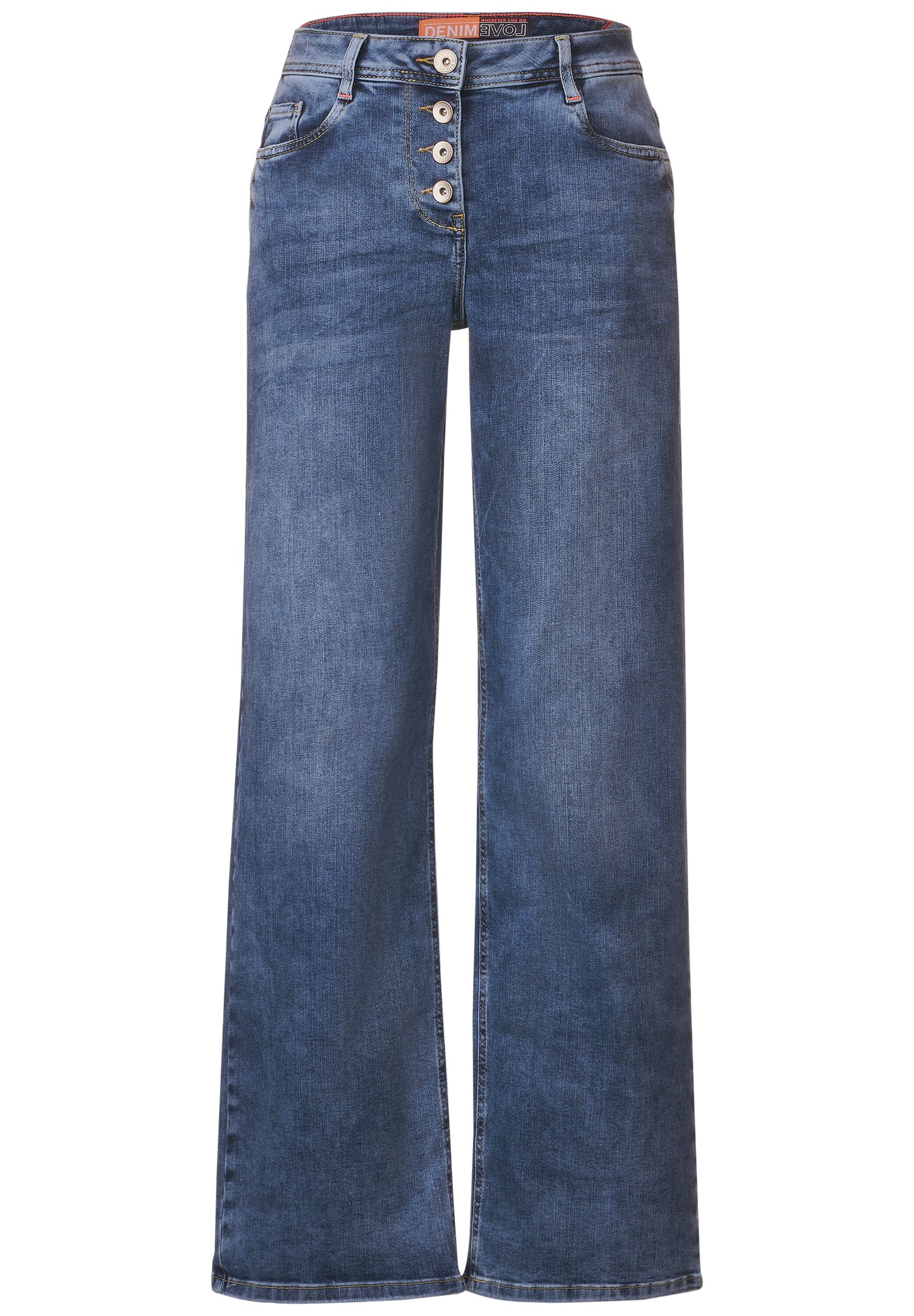 Loose-fit-Jeans Wide Cecil Legs mit