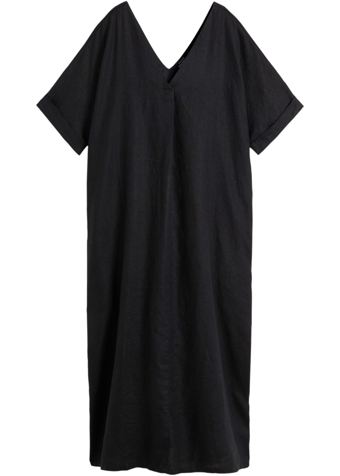 bonprix Tunikakleid für eleganten Look, aus Leinen, Oversize-Passform, mit Halbarm – Bild 5 von 5