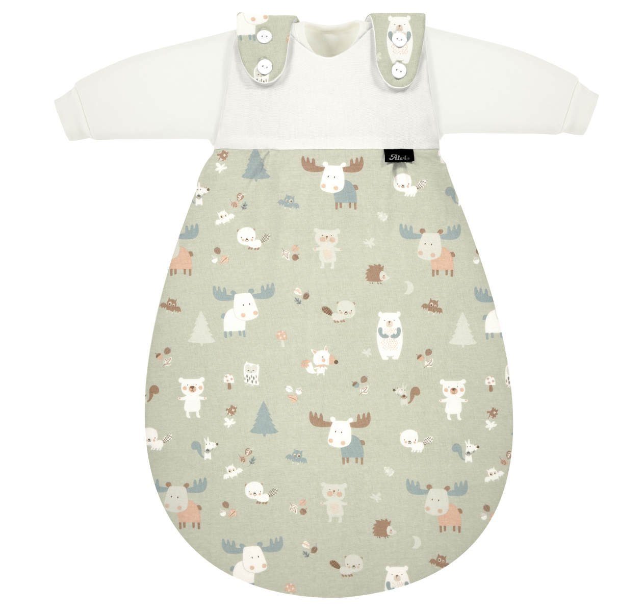 Babyschlafsack Alvi Mäxchen Babyschlafsack 3 teilig Außensack Innensack Baby Schlafsack