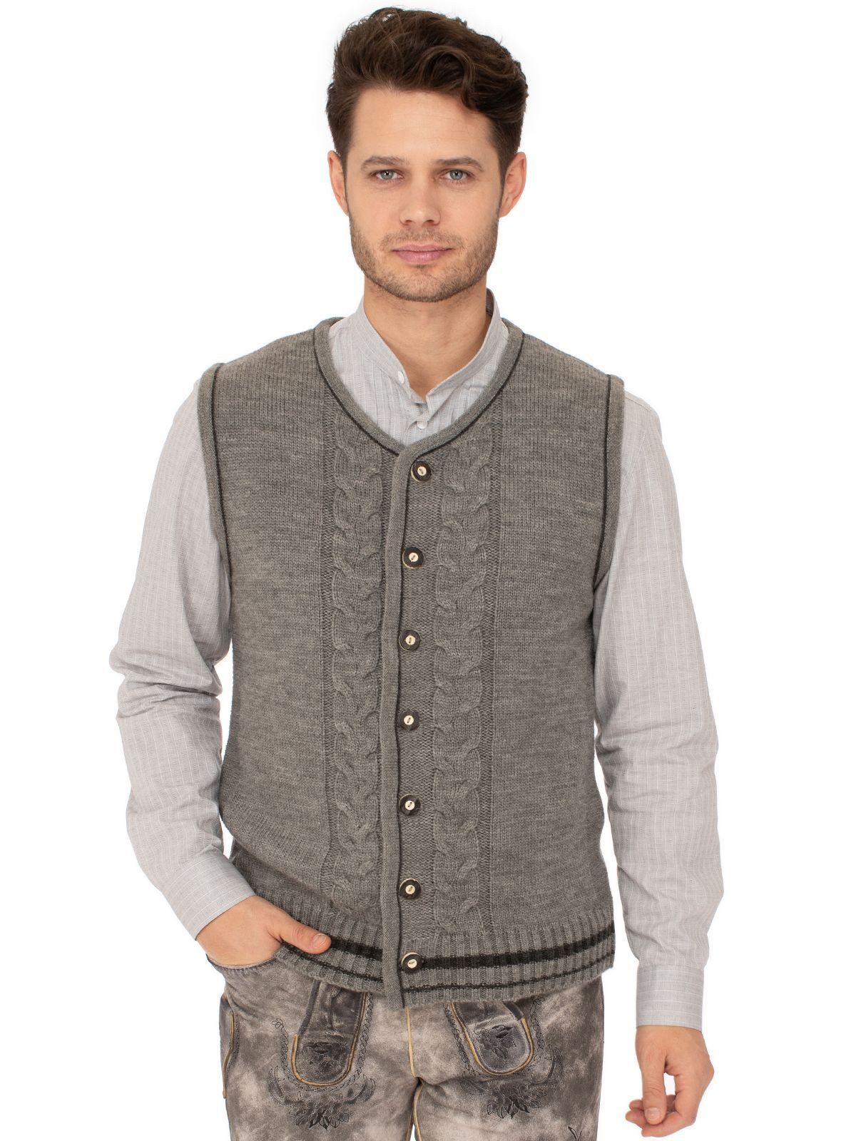 Trachtenglück Trachtenstrickjacke FELD