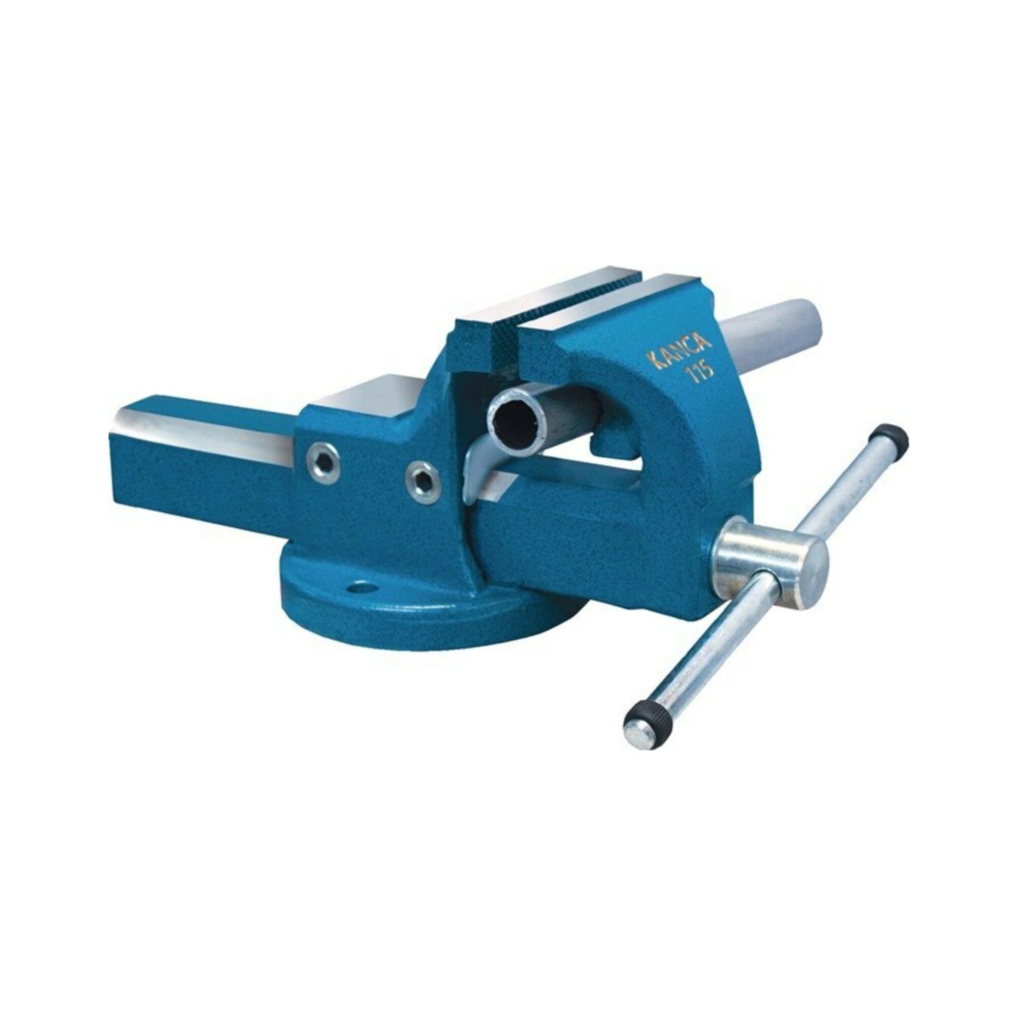KANCA Schraubstock Parallelschraubstock Fortissimo Fix Backen-B.150mm Spann-W.190mm gesch