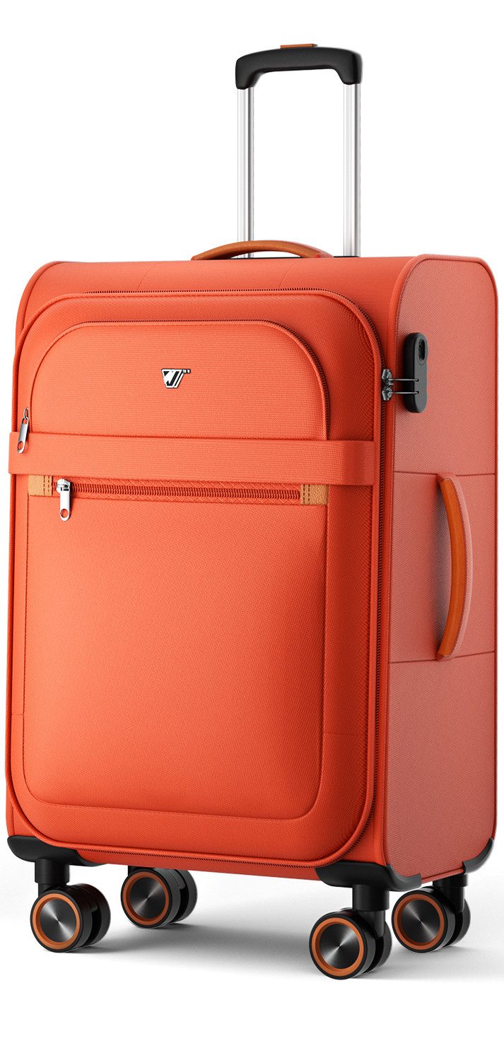 Verage Koffer Weichschalenkoffer, Leicht Reisekoffer mit Zahlenschloss, 4 R günstig online kaufen