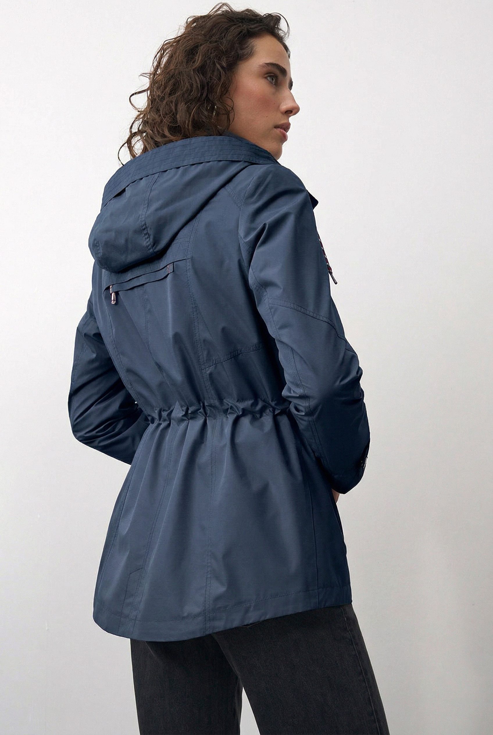 Barbara Lebek Funktionsjacke Übergangsjacke oder Outdoorjacke mit abnehmbarer Kapuze