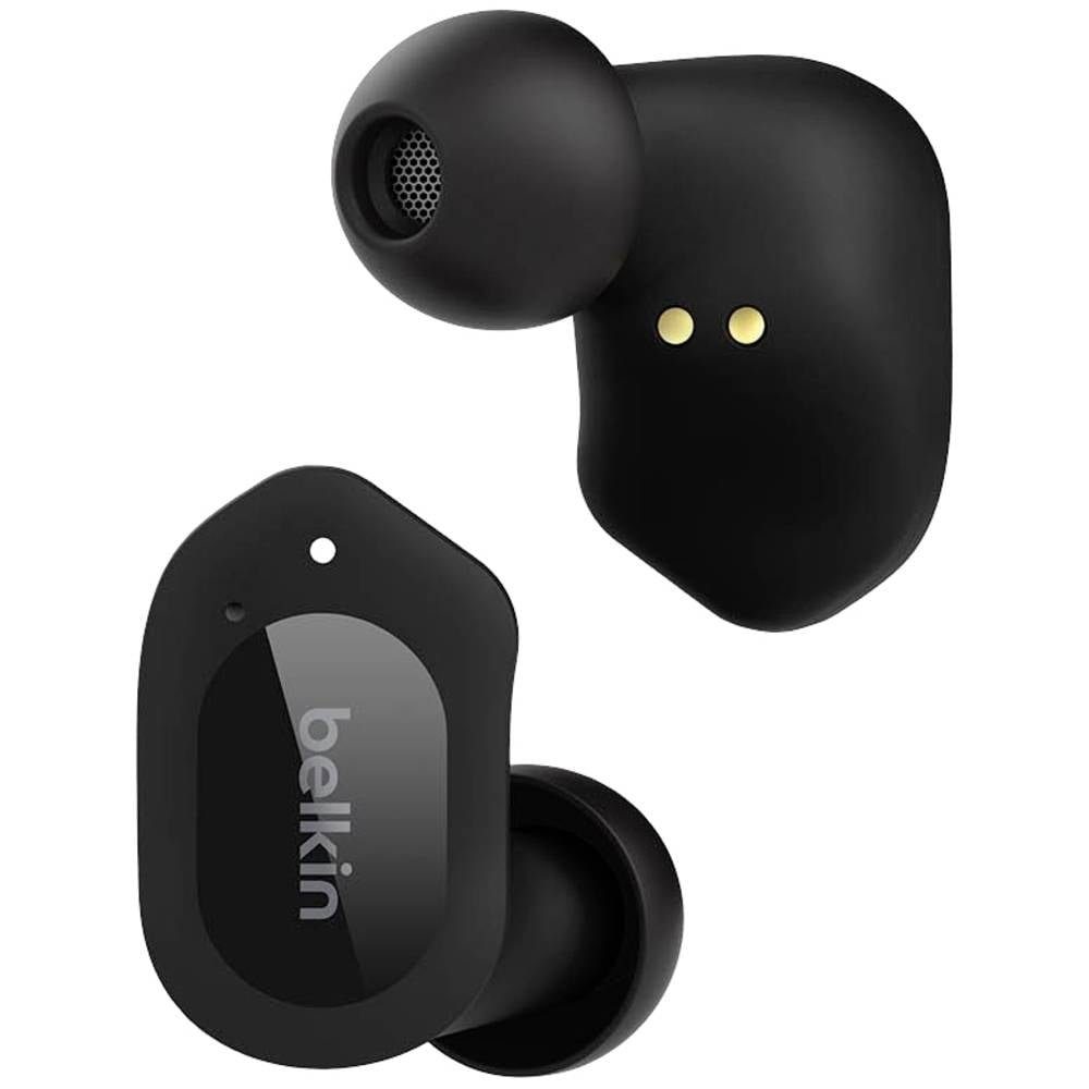 Belkin SOUNDFORM Play True Wireless In-Ear Kopfhörer AUC005btBK Kopfhörer (Headset, Ladecase, Schweißresistent)