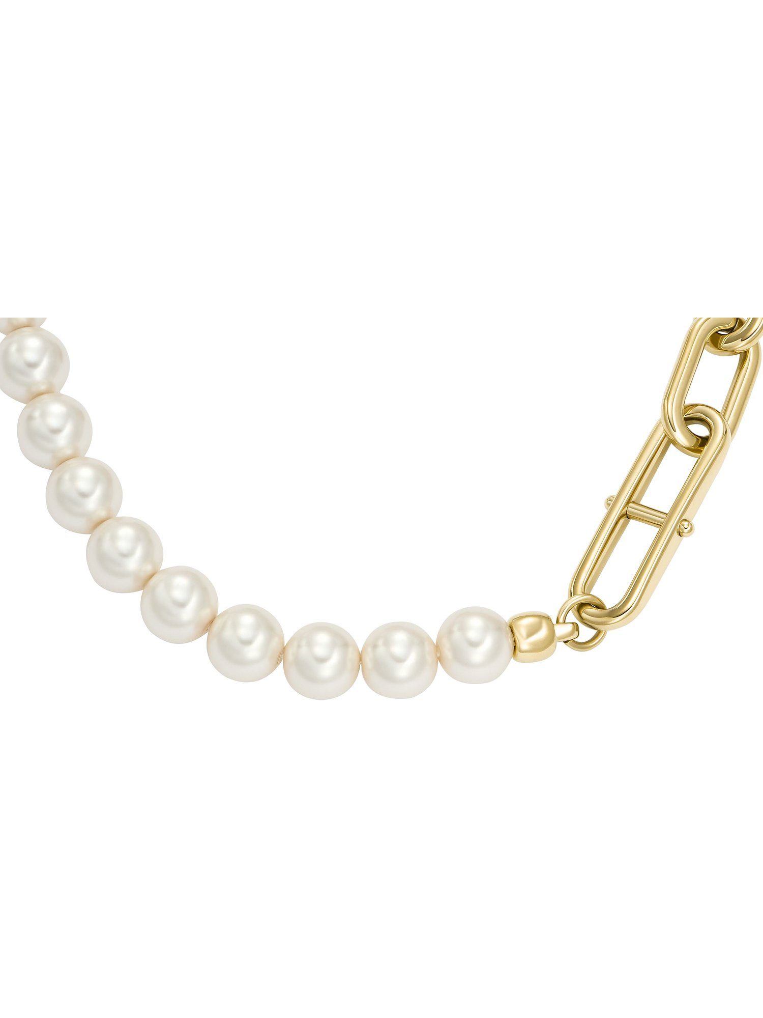 Fossil Collier Fossil Damen-Kette Edelst...