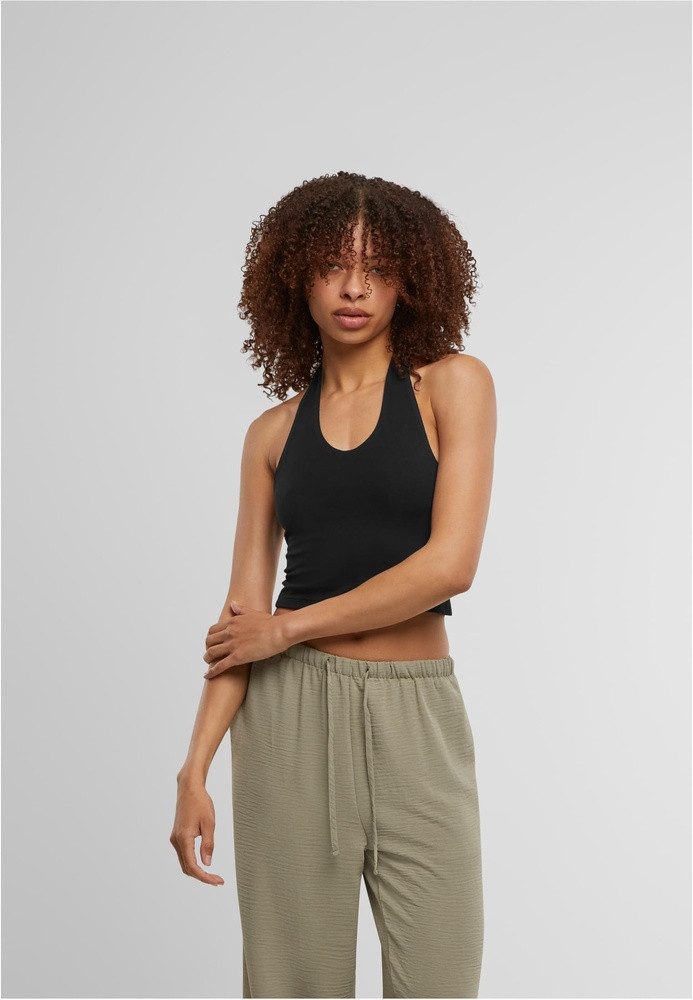 URBAN CLASSICS T-Shirt Ladies Basic Neckholder Jersey Top