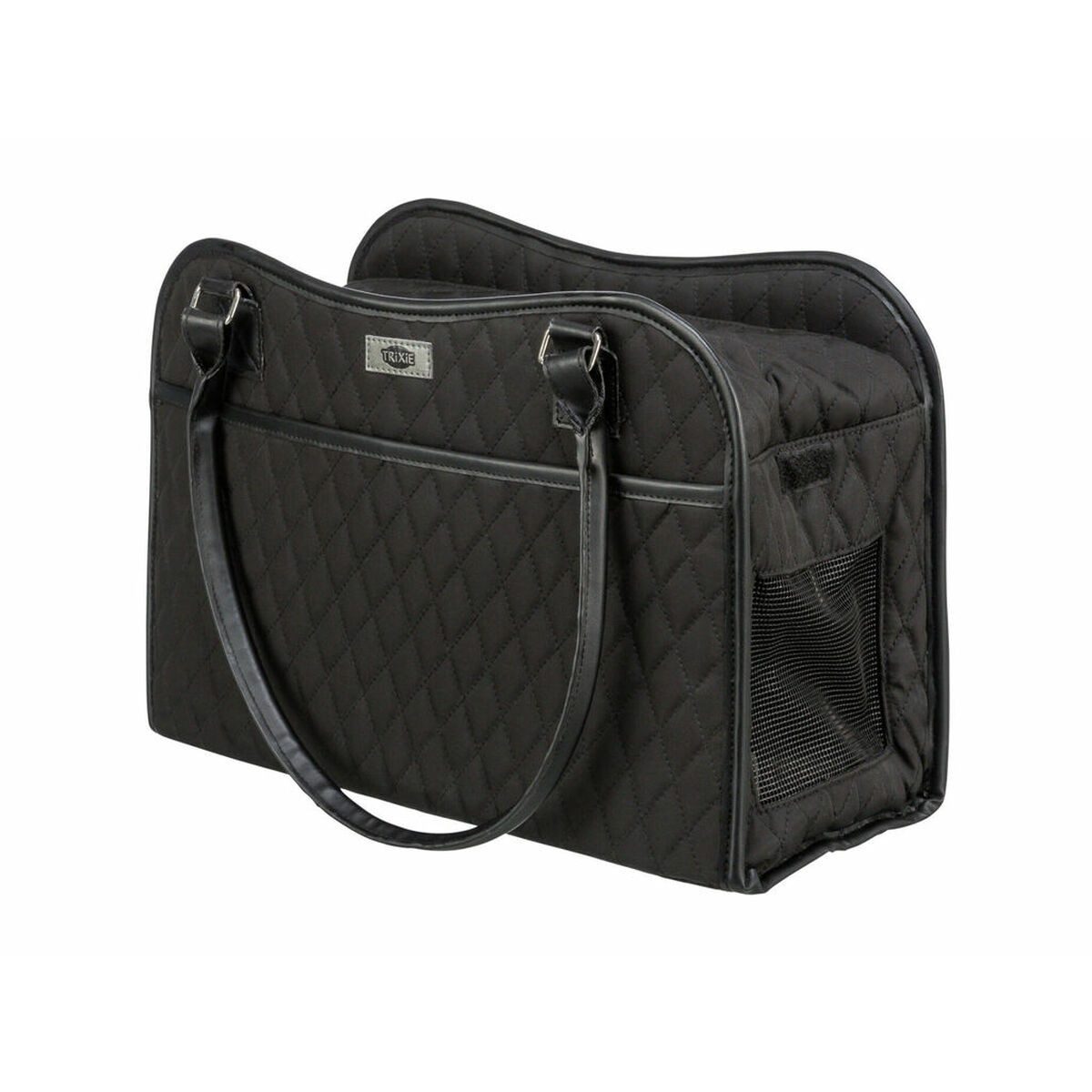 TRIXIE Hunde-Transportbox Tasche für Haustiere Trixie Schwarz 18 29 37 CM