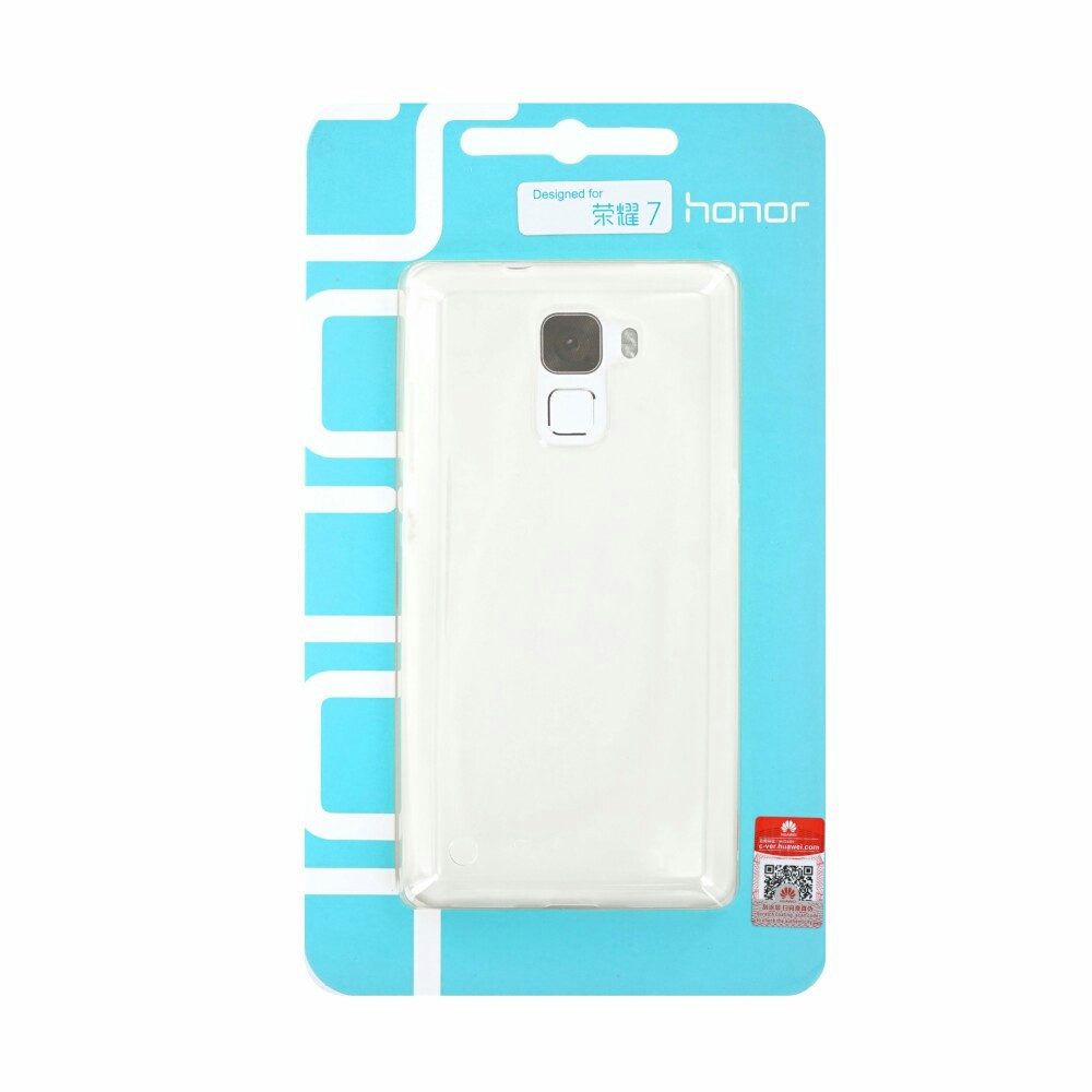 Huawei Handytasche Original TPU Handyhülle für Huawei Honor 7 Transparent 51990957 (Bumper)