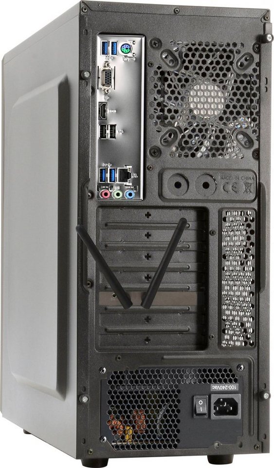 CSL Sprint V8718 Gaming-PC (AMD Ryzen 3 4300GE, Radeon Graphics, 16 GB RAM, 1000  GB SSD, Luftkühlung)