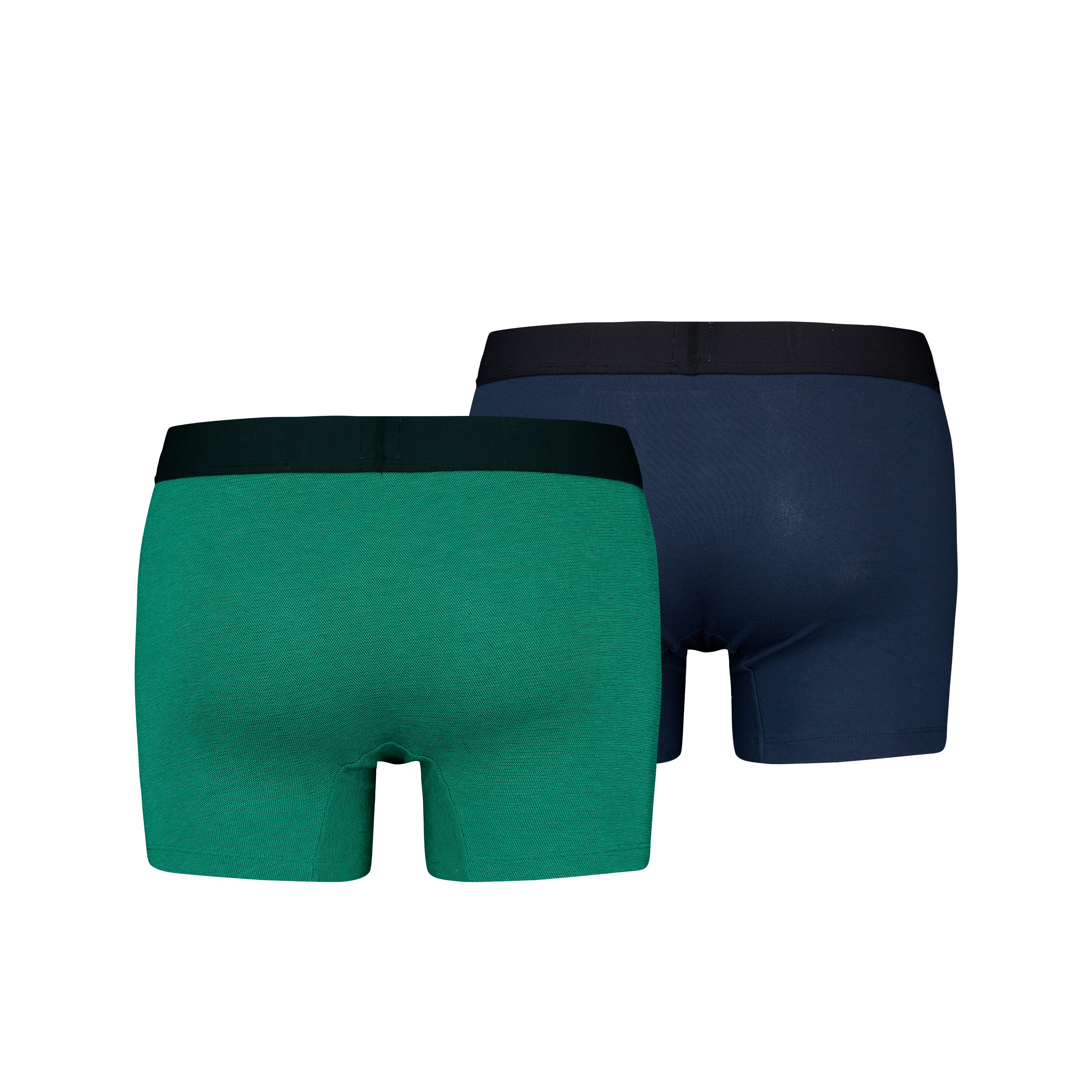 Levi's® Boxershorts LEVIS MEN OPT ILL BOXER BRIEF ORG CO 2P (2er Pack) Elastischer Logobund, ohne Eingriff