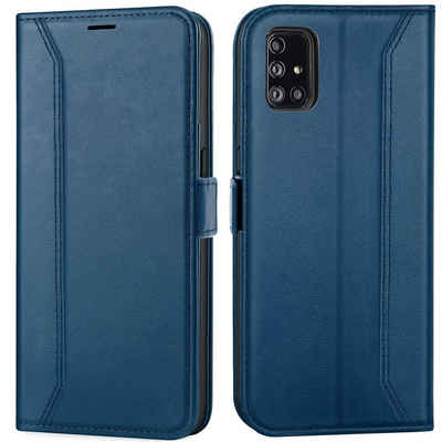 CoolGadget Handyhülle Book Case Elegance Tasche für Samsung Galaxy A51 6,5 Zoll, Hülle Magnet Klapphülle Flip Case für Samsung Galaxy A51 Schutzhülle