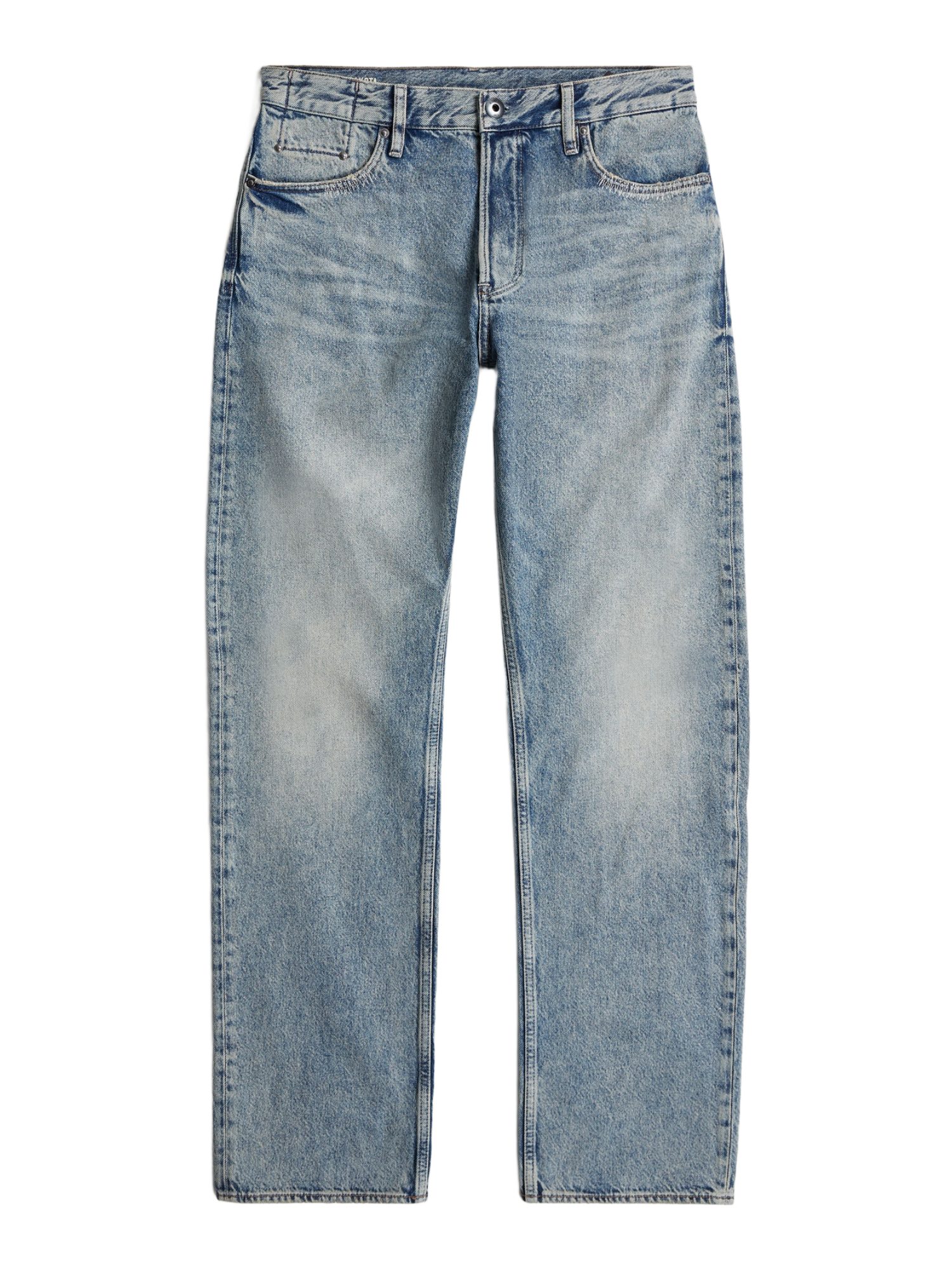 G-STAR 5-Pocket-Jeans blau,Casual,Baumwolle,Unifarben,Straight Leg,Mittel