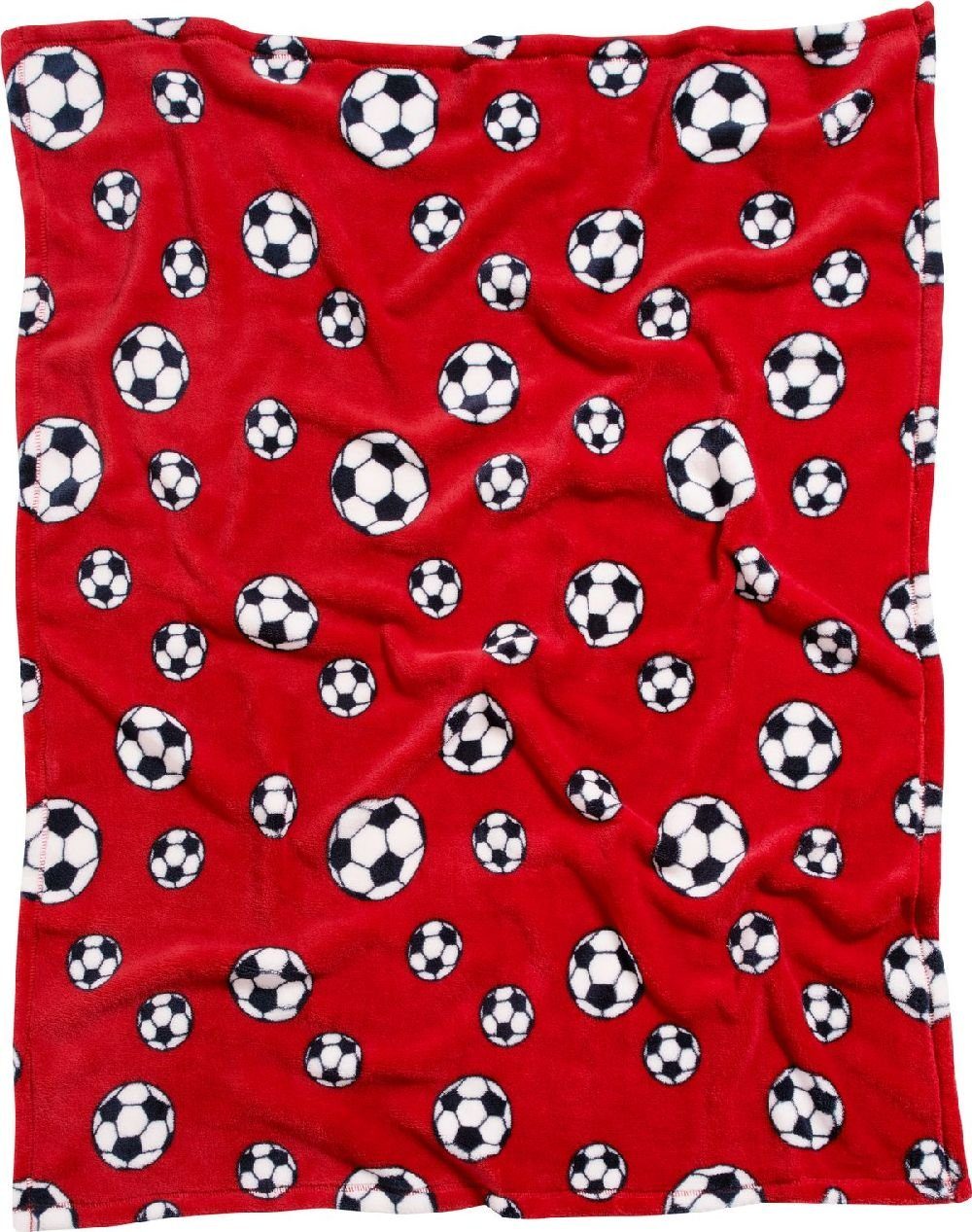 Wohndecke Fleece-Decke Fußball, Playshoes