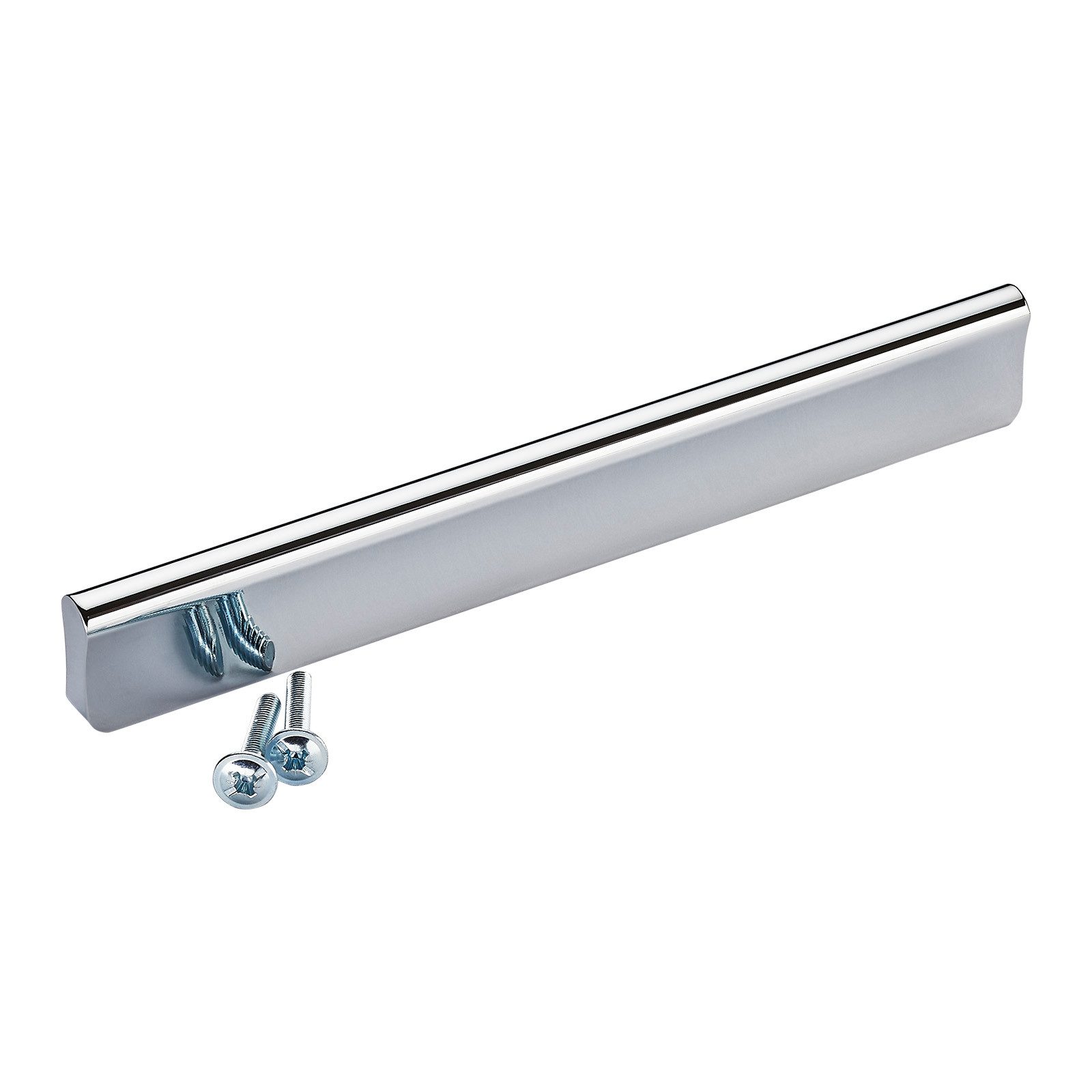 SO-TECH® Möbelgriff Griffleiste SW148 BA 160 mm, inkl. Schrauben (1-St), Chrom poliert von SCHÜCO ALU COMPETENCE