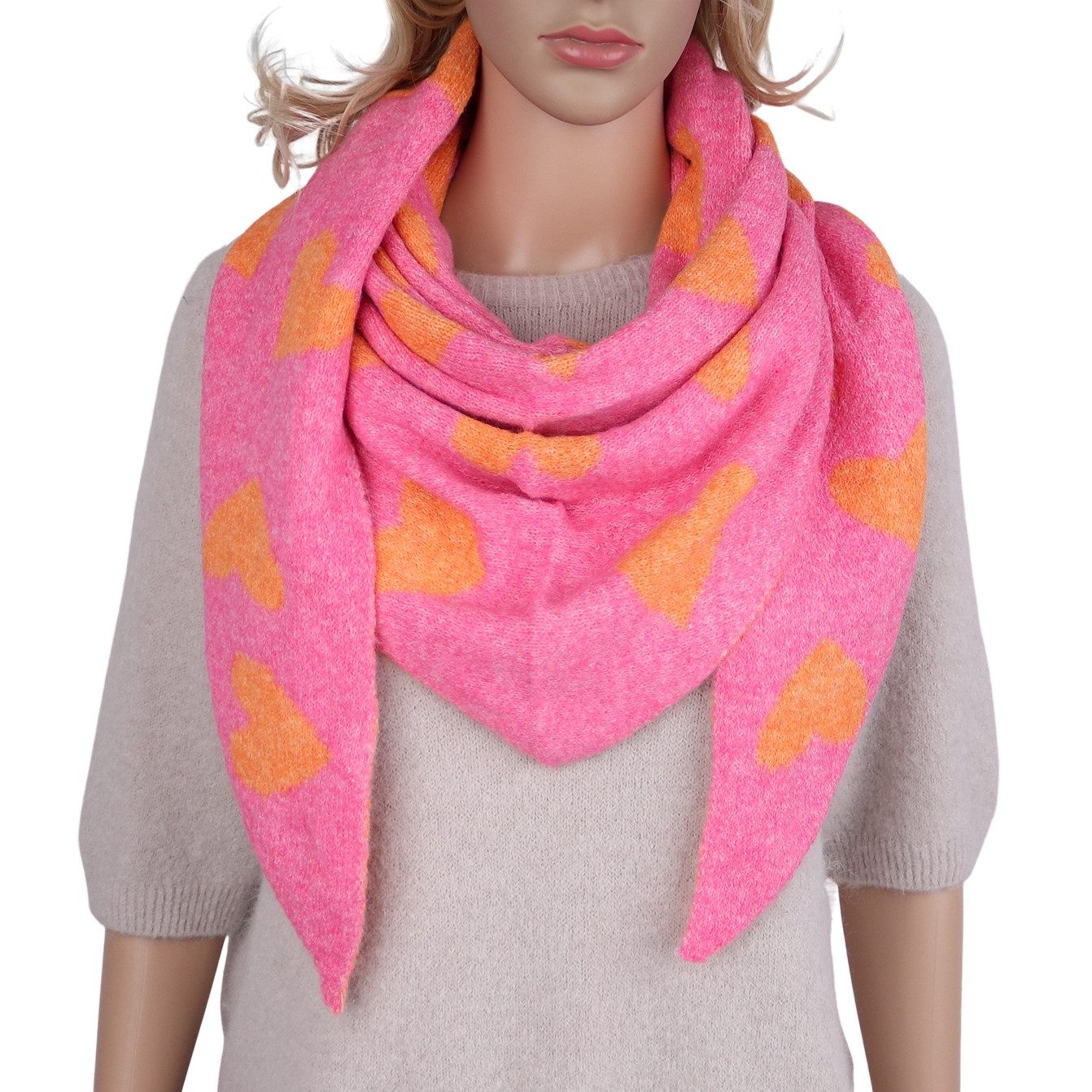 MIRROSI Dreieckstuch kuschliger und warmer Dreiecksschal günstig online kaufen