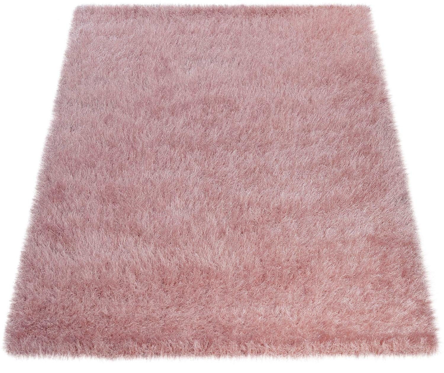 Paco Home Hochflor-Teppich Glamour 300, rechteckig, günstig online kaufen