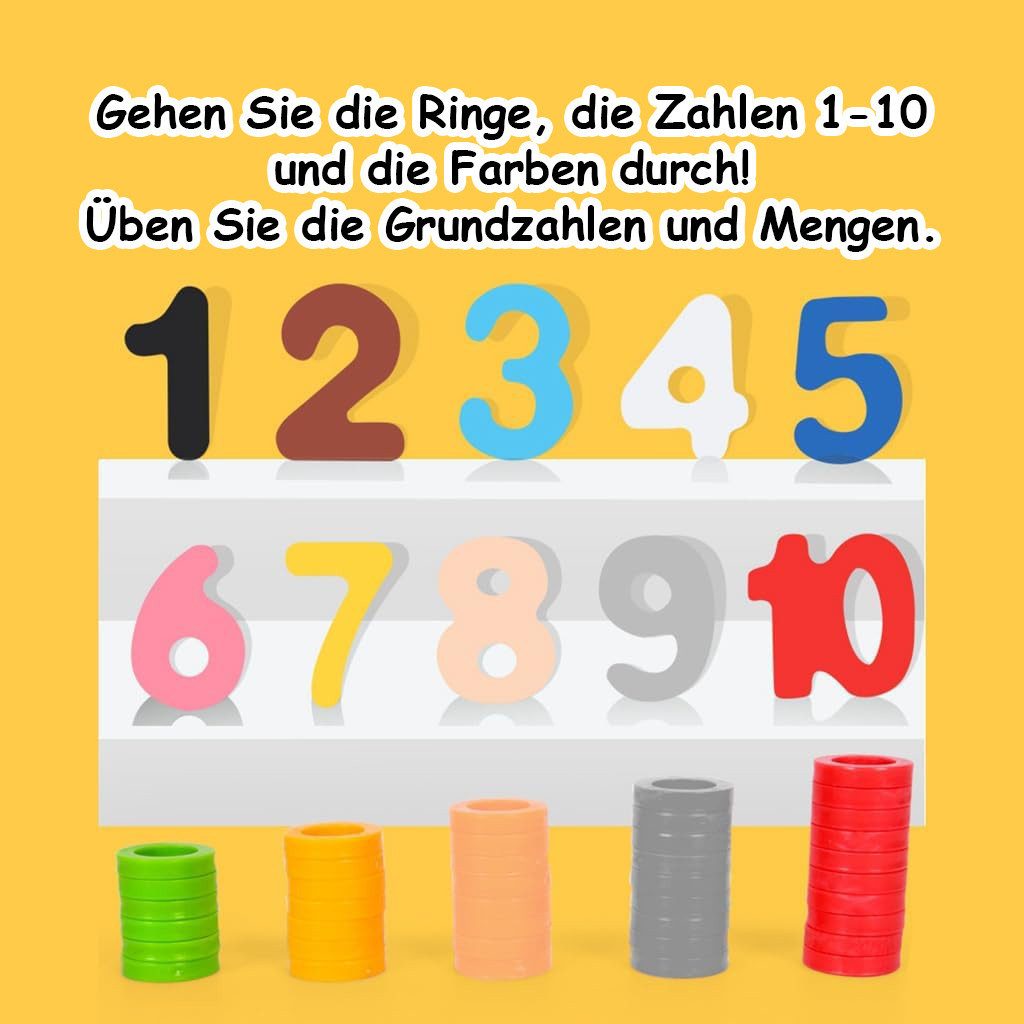 SinLaw Lernspielzeug 6 in 1 Montessori Puzzle Spielzeug, pädagogische Blöck günstig online kaufen