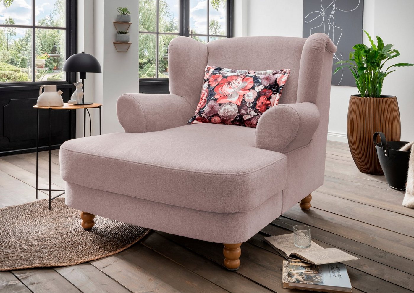Home affaire Loveseat »Amance«-HomeTrends