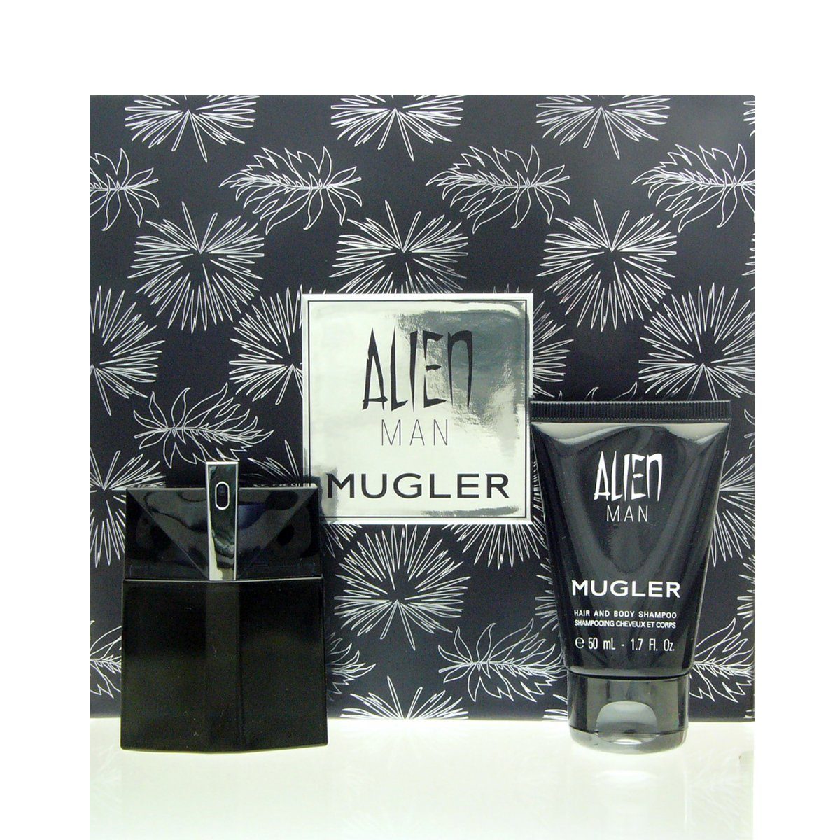 Mugler Duft-Set Mugler Alien Men Set - EDT 50 ml + SG 50 ml