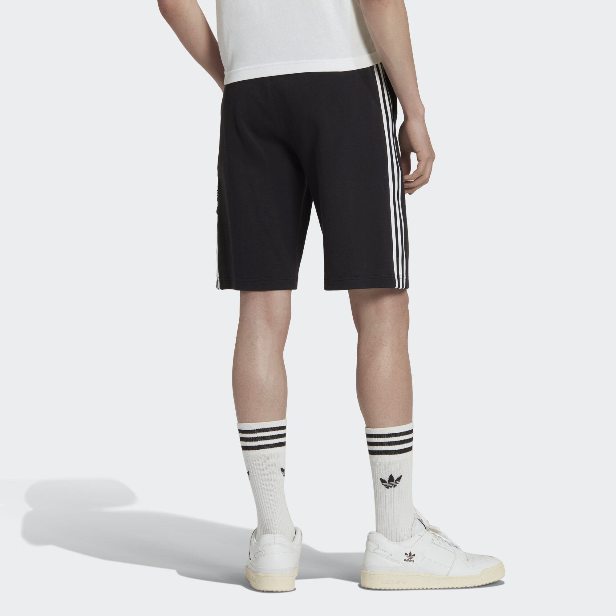 adidas Originals SHORTS Black SWEAT 3-STREIFEN Shorts