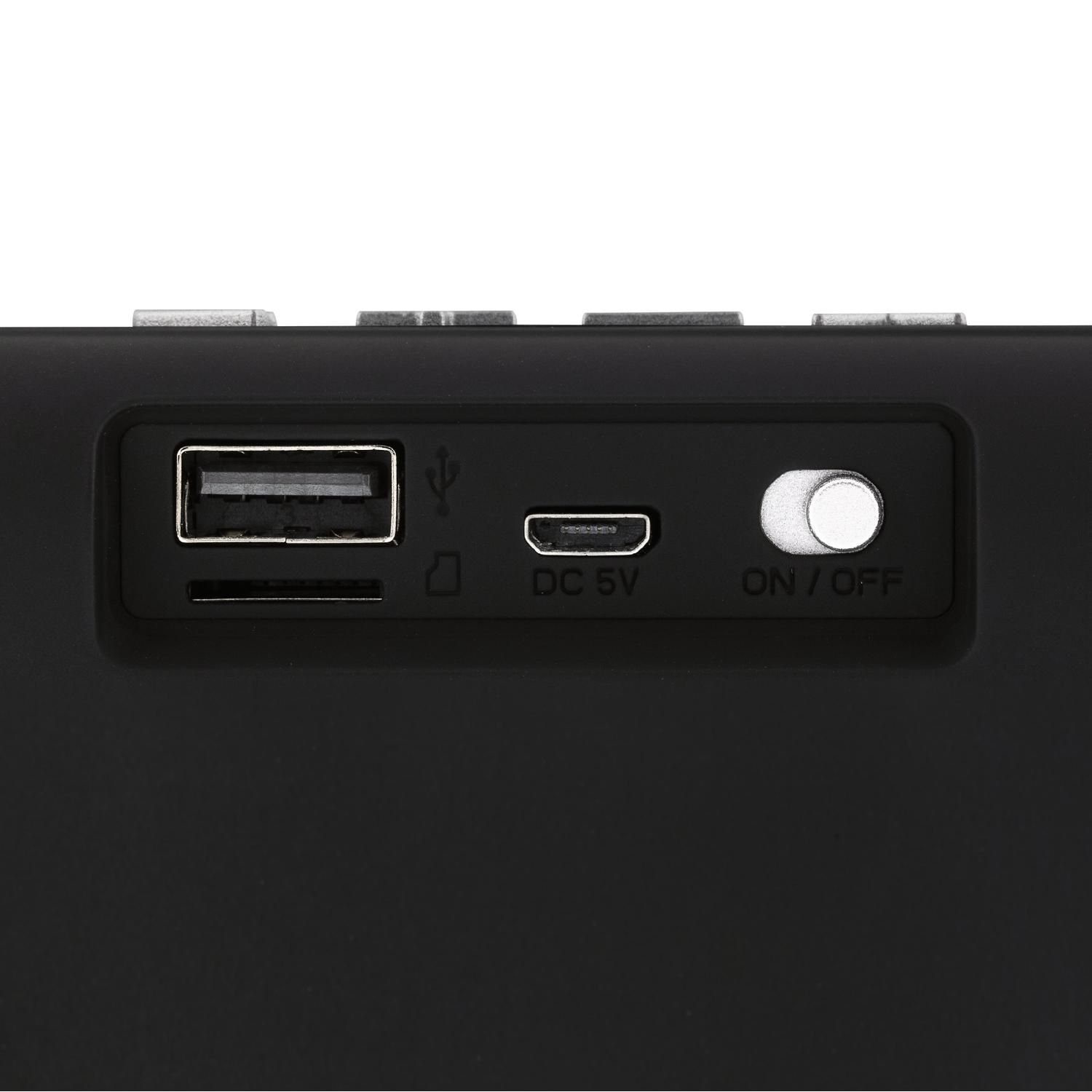 UKW Kartenleser MicroSD STREETZ 5 Herstellergarantie) (WLAN, inkl. Jahre CM770 Radio Bluetooth-Speaker-Radio-Kombi Bluetooth-Lautsprecher
