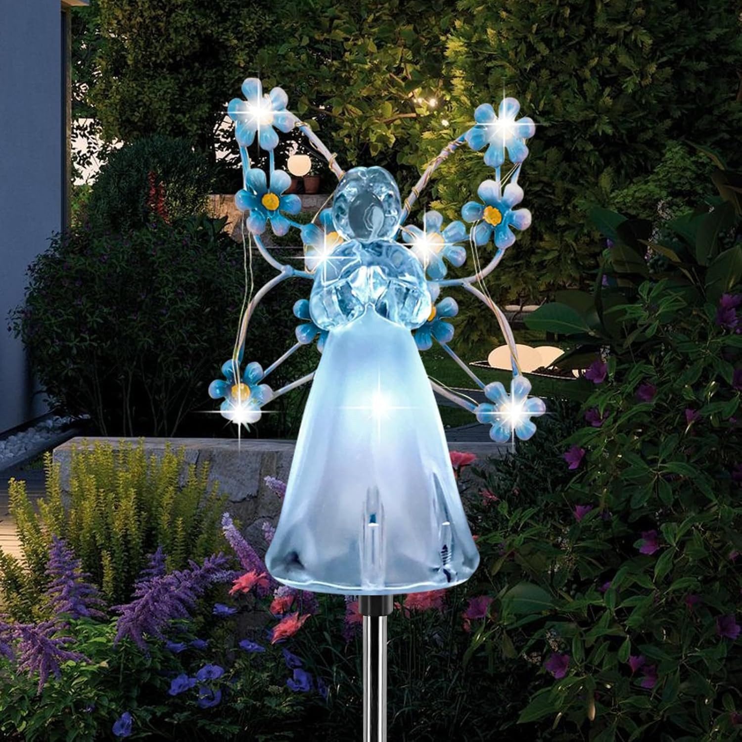 PRIISF Gartenleuchte LED Solarlampen Solar Gartenlichter günstig online kaufen