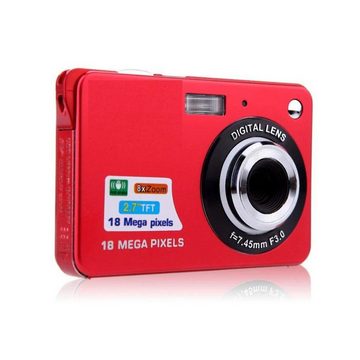 HIYORI Vintage CCD-Digitalkamera mit 48 MP für Studenten Kompaktkamera (Perfekt für Selfies und Videos)