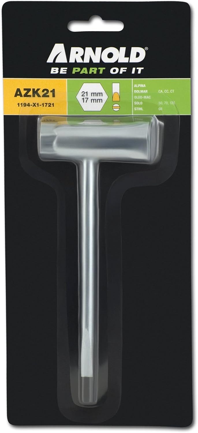 Arnold Zündkerzenschlüssel Zündkerzenschlüssel, 17/21 mm x 70 mm; 1194-X1-1721 (1 St)