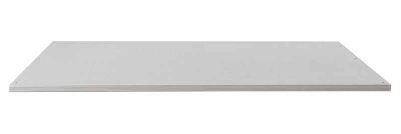 Einlegeboden TENSO, B 97 x T 55 cm, Grau, Holzwerkstoff, (1 St), mit 4 Regalbodenträgern, für Kleiderschränke