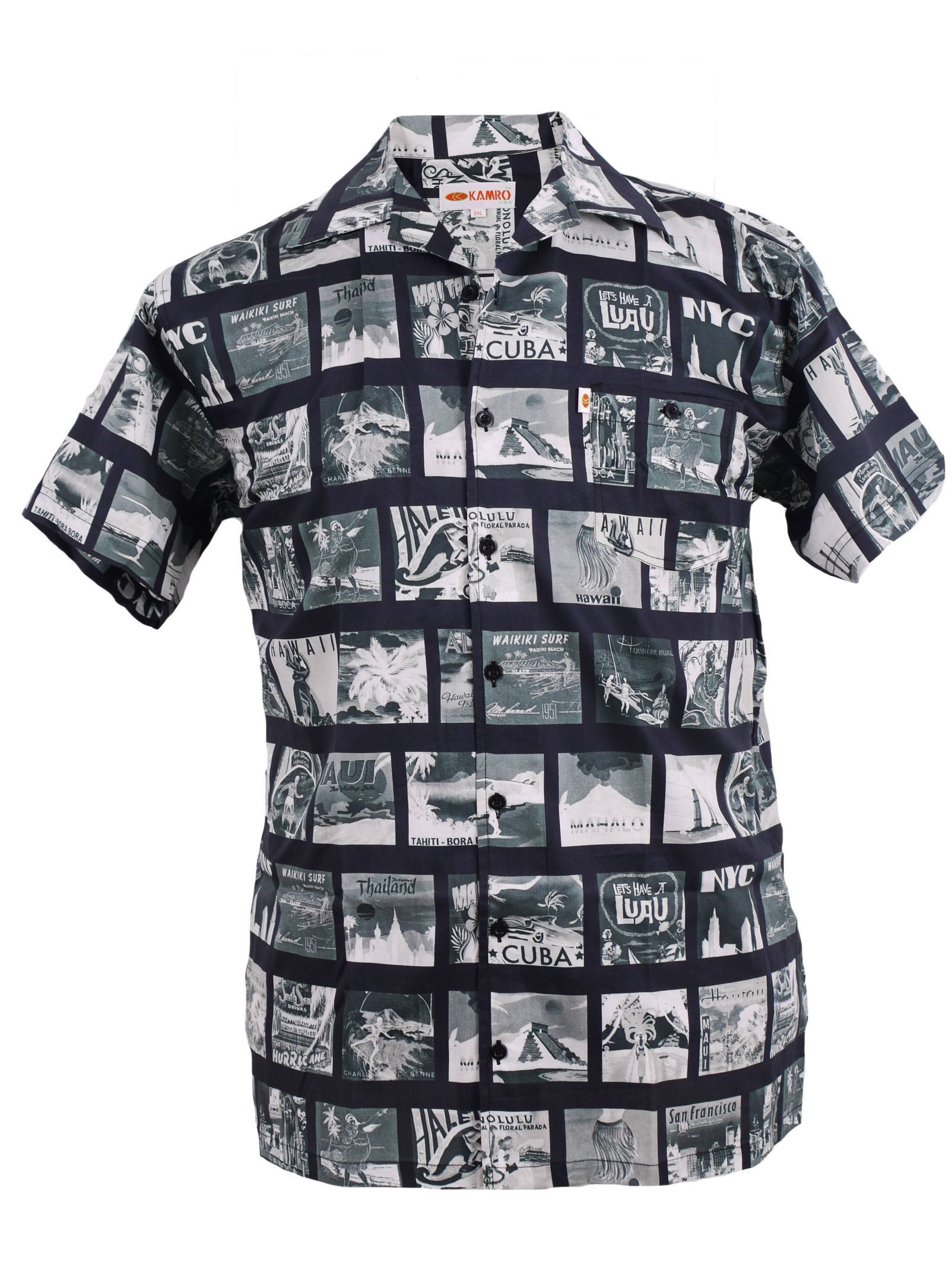 KAMRO Hawaiihemd
