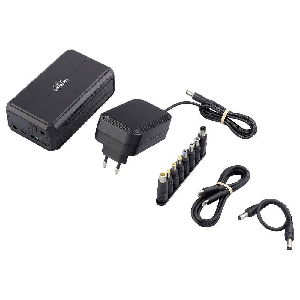 VOLTCRAFT VC-2700 Powerbank 27000 mAh USB PD 3.0, USB PD 2.0, PPS, Fast Charge Powerbank