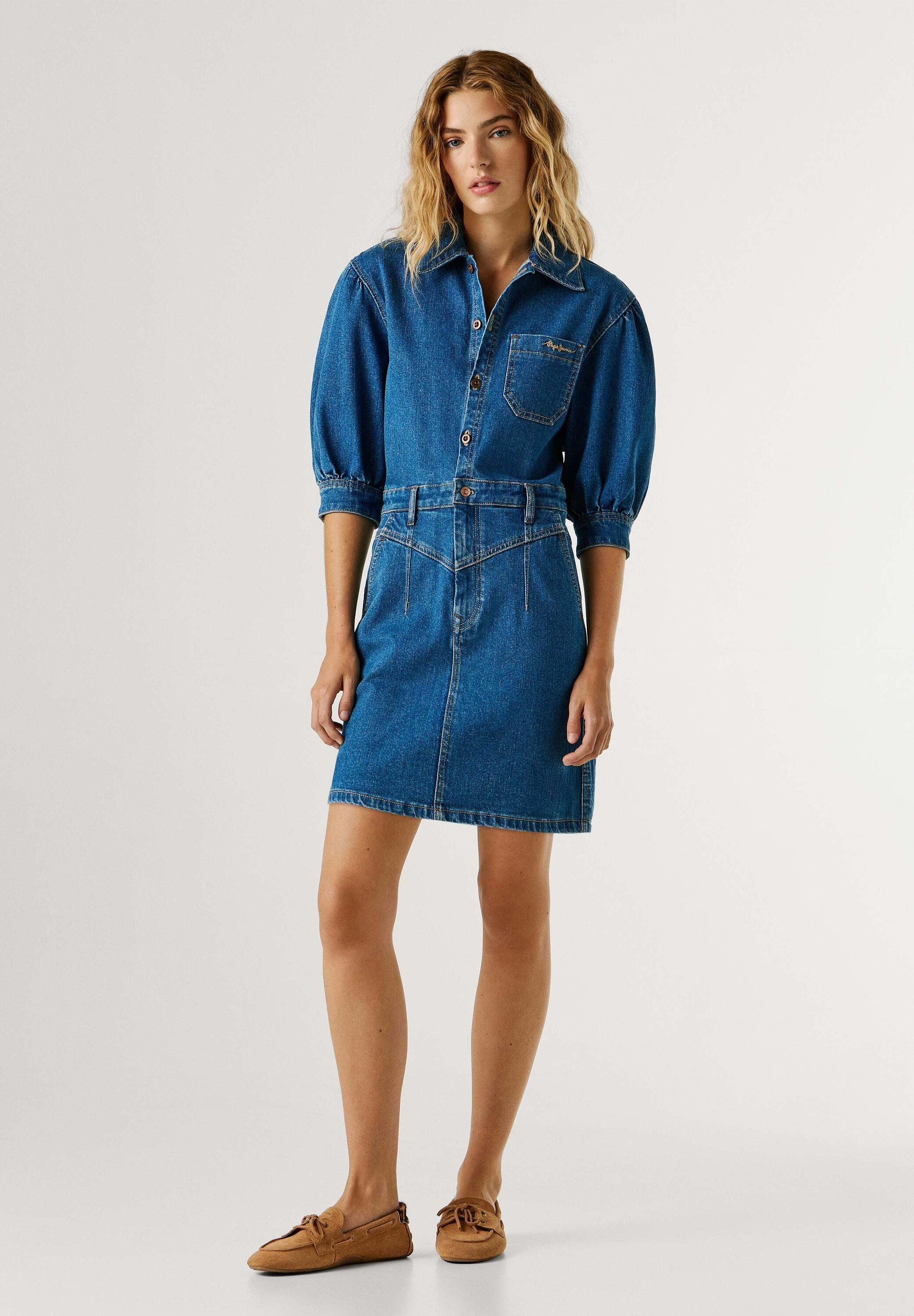 Pepe Jeans Jeanskleid denim dress AUTHENTIC DENIM DRESS GRACIE