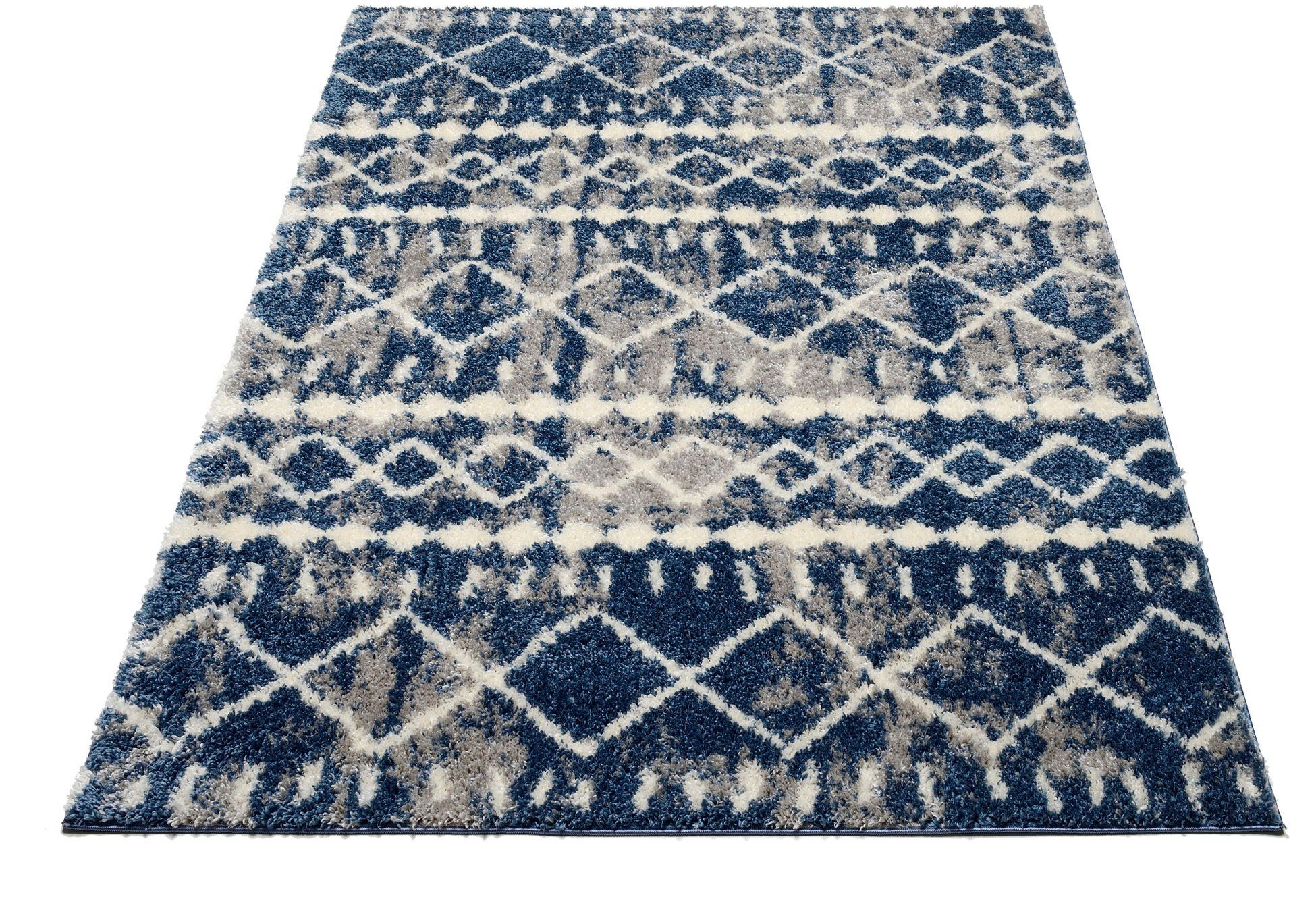 GALLERY M branded by Musterring Teppich MAROK, rechteckig, Höhe: 12 mm, moderner Kurzflor, grafisches Dessin, Wohnzimmer. Reduzierter Preis € 127,37. Unverbindliche Preisempfehlung € 149,00